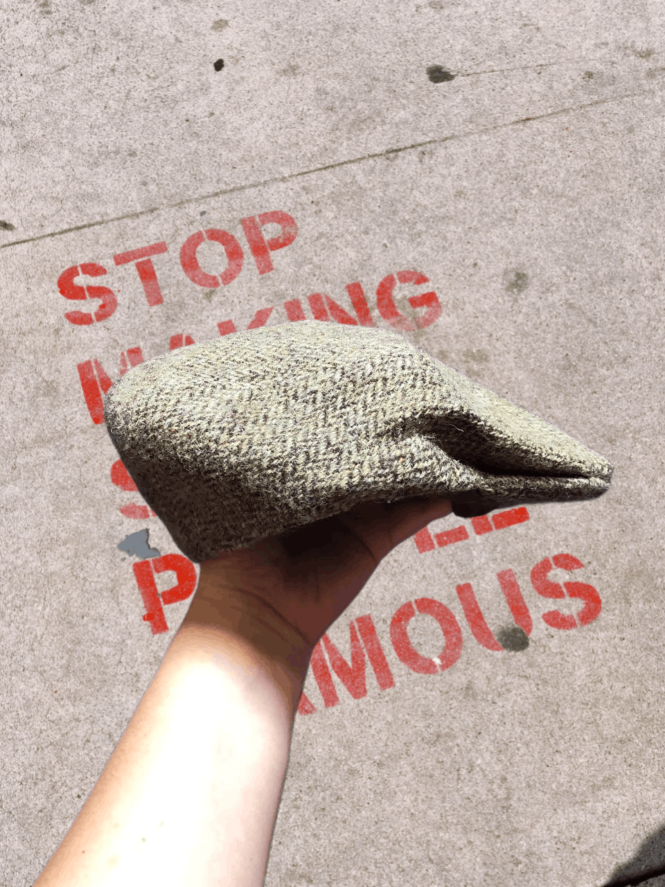 Harris Tweed One Size Vintage Hats Harris Tweed Y2K Streetwear Size ONE SIZE - 1 Thumbnail
