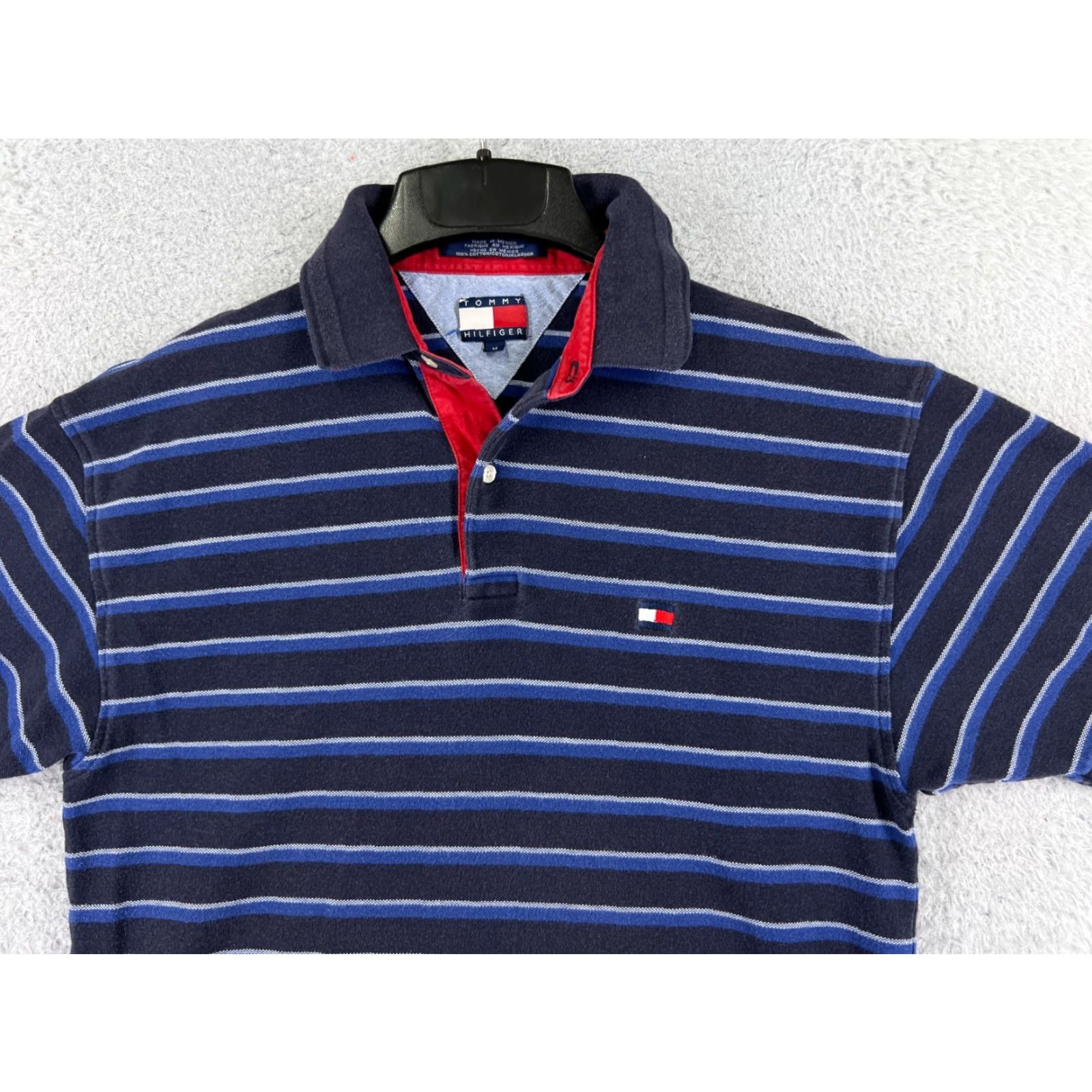 Tommy Hilfiger VINTAGE Tommy Hilfiger Polo Shirt Men Size US M / EU 48-50 / 2 - 4 Thumbnail