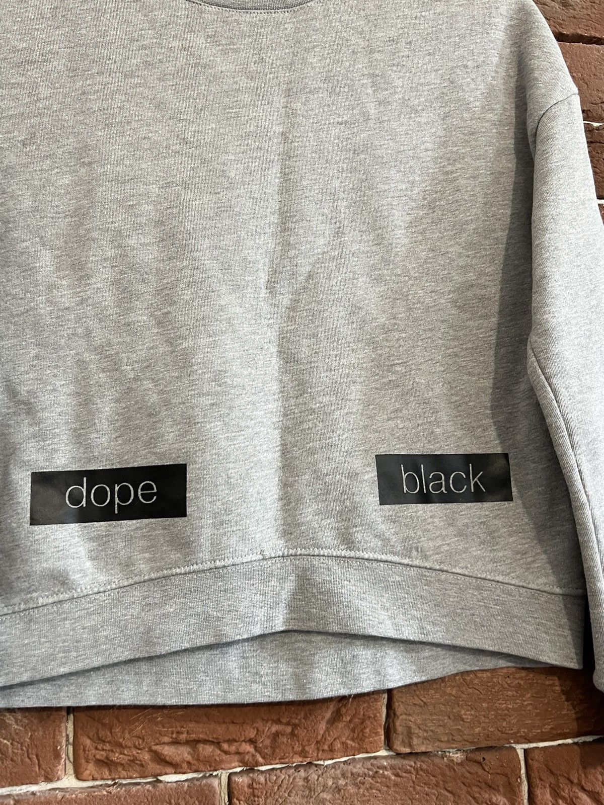 Pyrex Vision Pyrex Vision Dope Black Sweatshirt XS by Virgial Abloh Rare Size US XS / EU 42 / 0 - 3 Thumbnail