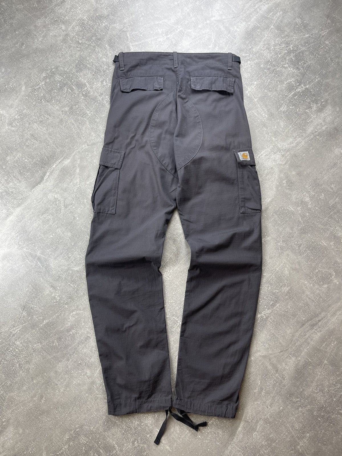 Carhartt Carhartt WIP Aviation Pants Grey Cargo Utility Ripstop Size US 28 / EU 44 - 2 Thumbnail