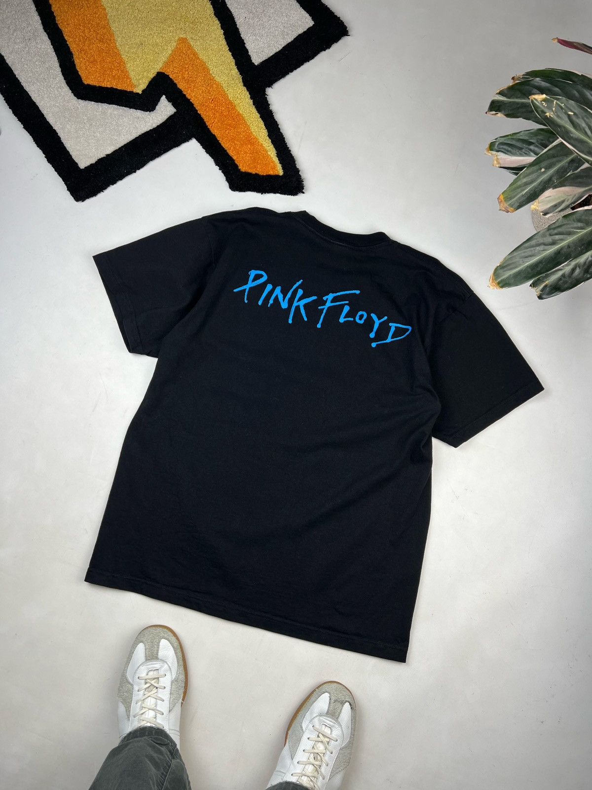 Band Tees × Vintage Vintage Pink Floyd The Wall t-shirt (Black Sabbath) Size US L / EU 52-54 / 3 - 2 Thumbnail