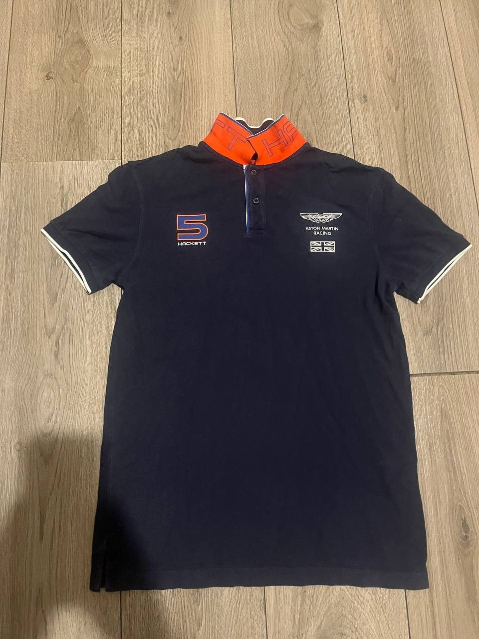 Hackett Aston Martin Racing Polo Shirt Men Small Blue Hackett Sport Size US S / EU 44-46 / 1 - 1 Thumbnail