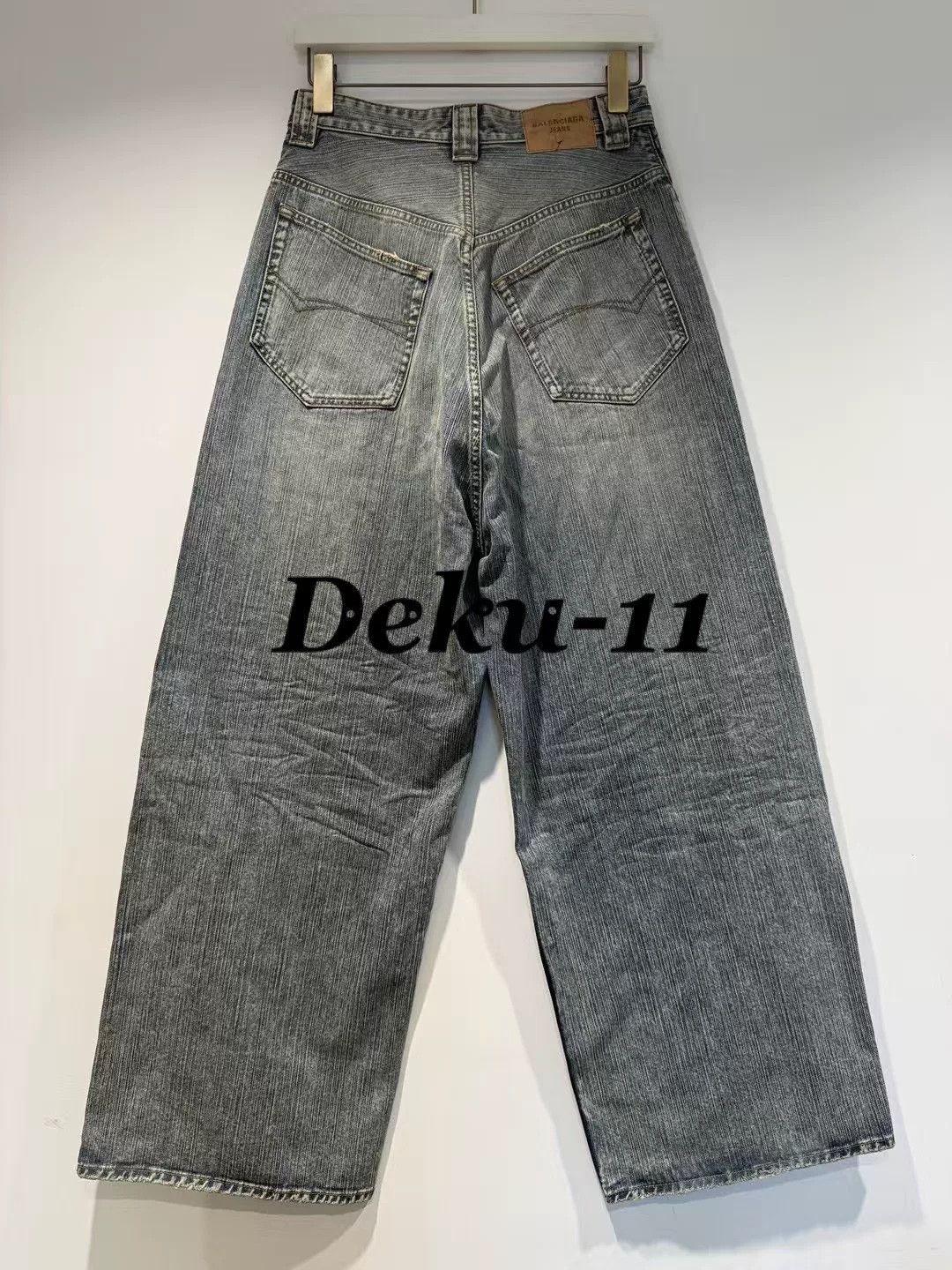 Balenciaga balenciaga low crotch denim pants for summer Size US 26 / EU 42 - 2 Thumbnail