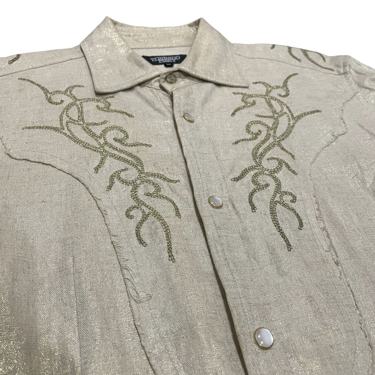Tornado Mart Tornado Mart Western Shirt Size US M / EU 48-50 / 2 - 3 Thumbnail
