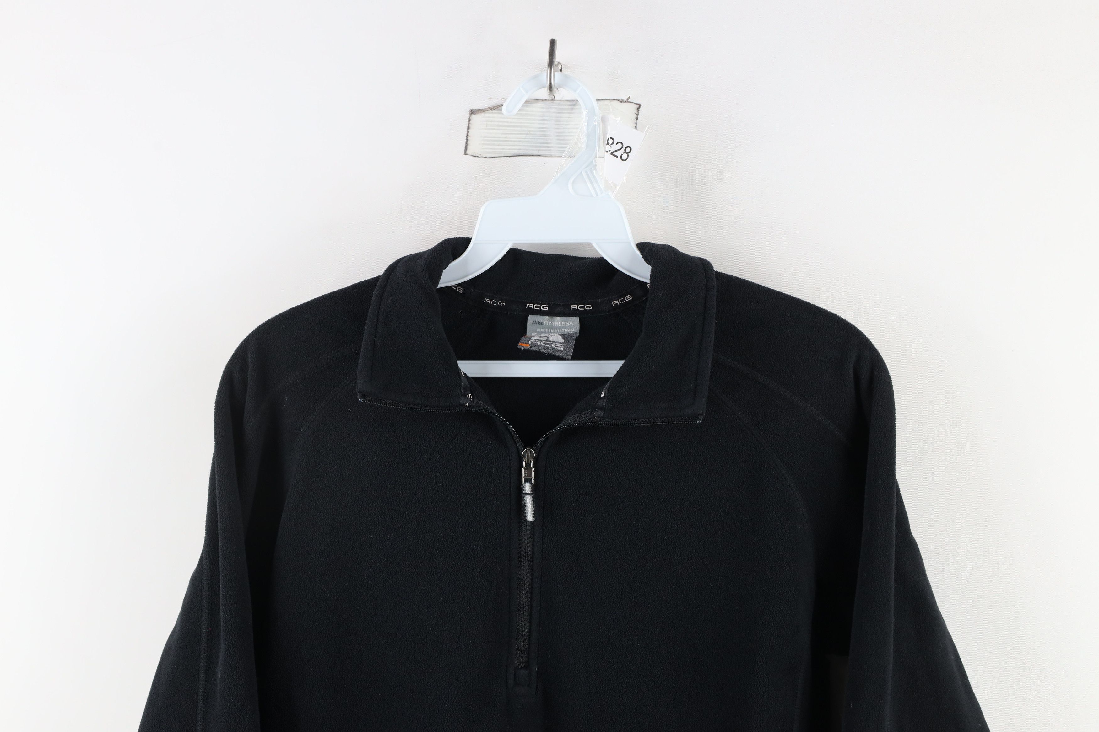 Nike × Vintage Vintage Nike ACG Scott Mini Swoosh Half Zip Fleece Sweater Size S / US 4 / IT 40 - 2 Thumbnail