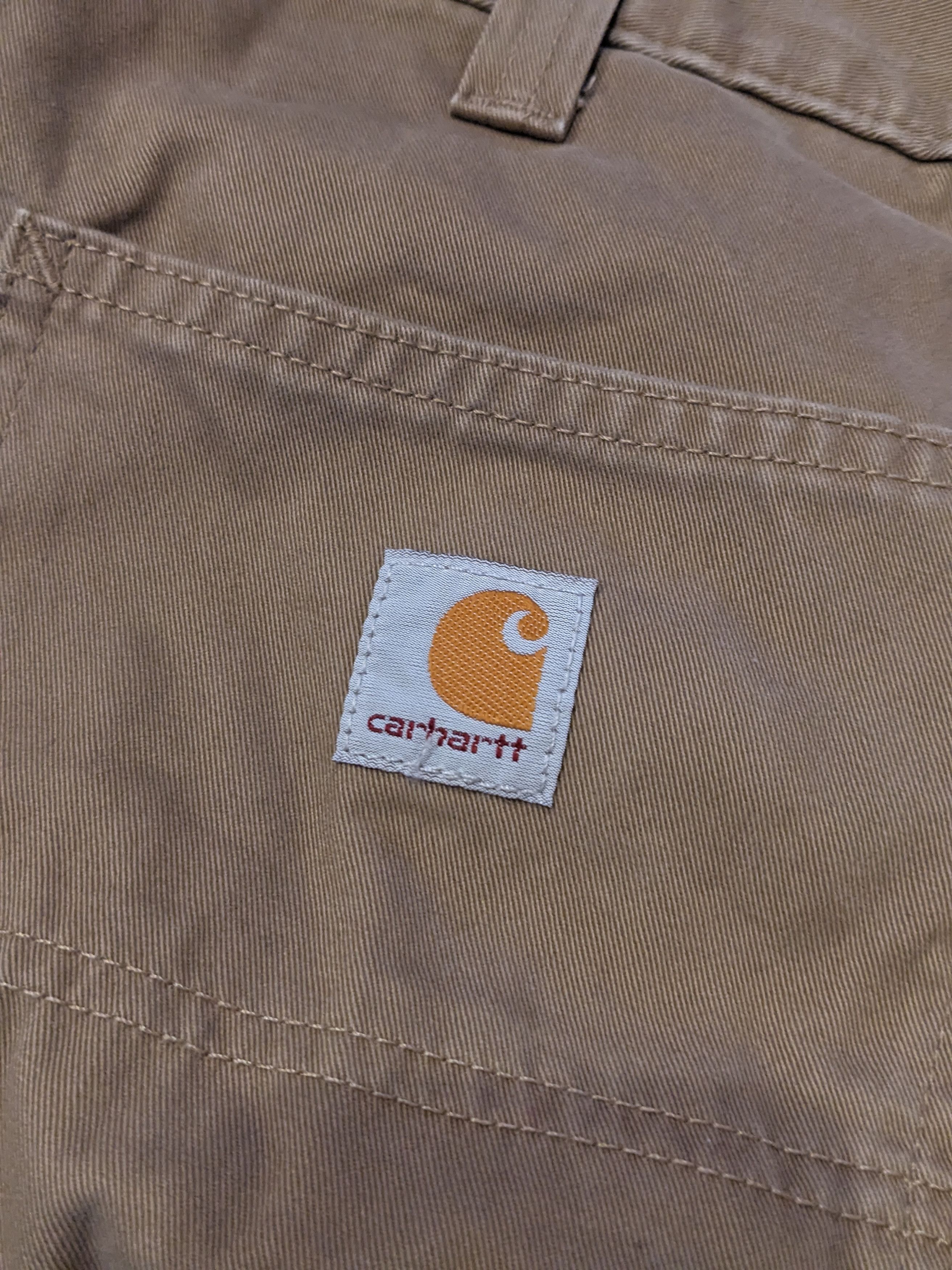 Carhartt × Vintage Vintage Carhartt B324 DKH 38 x 30 Relaxed Fit Cargo Pants Size US 38 / EU 54 - 2 Thumbnail