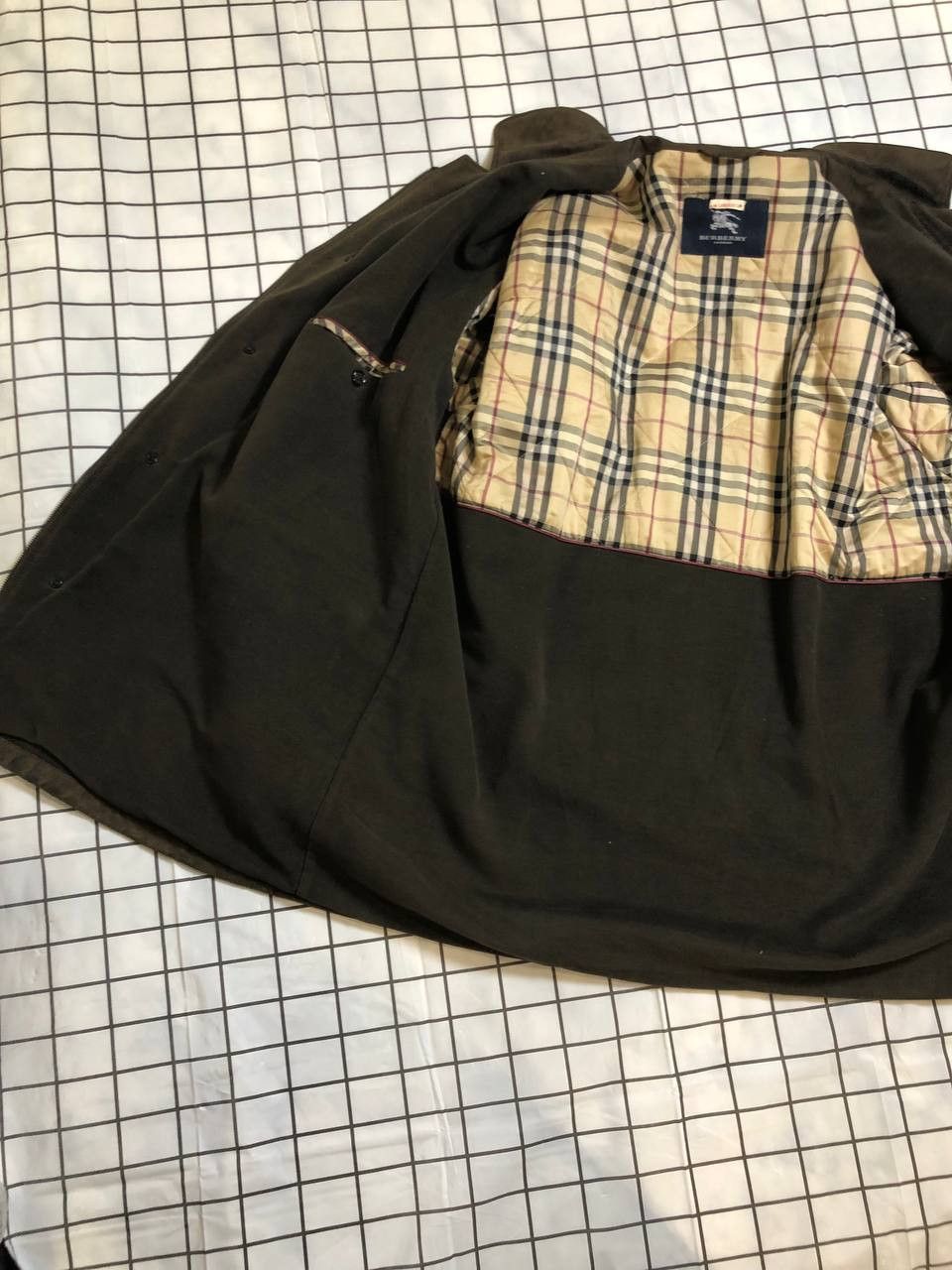Burberry BURBERRY LONDON Jacket Full ZIP Quilting Liner Brown Size 56 Size US XL / EU 56 / 4 - 14 Thumbnail