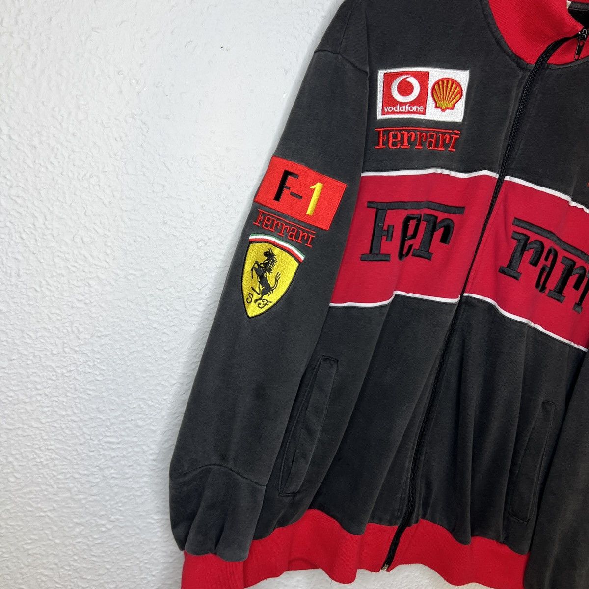 Ferrari Vintage Ferrari Formula 1 Sweatshirt Zip Big Logo F-1 Size US L / EU 52-54 / 3 - 4 Thumbnail