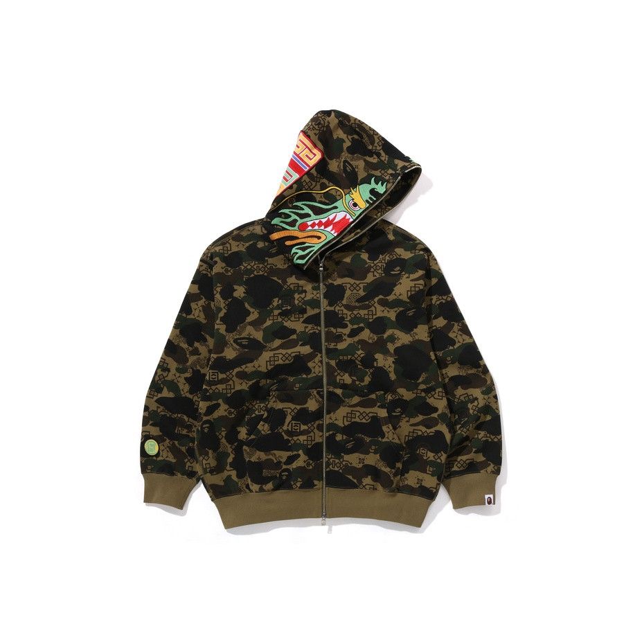 Bape A Bathing Ape x Clot Camo Dragon Hoodie Size XL Size US XL / EU 56 / 4 - 1 Thumbnail