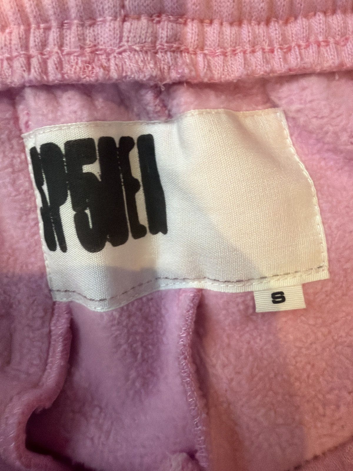 Sp5der Sp5der Pink Wide Leg Sweats Size US 32 / EU 48 - 4 Thumbnail
