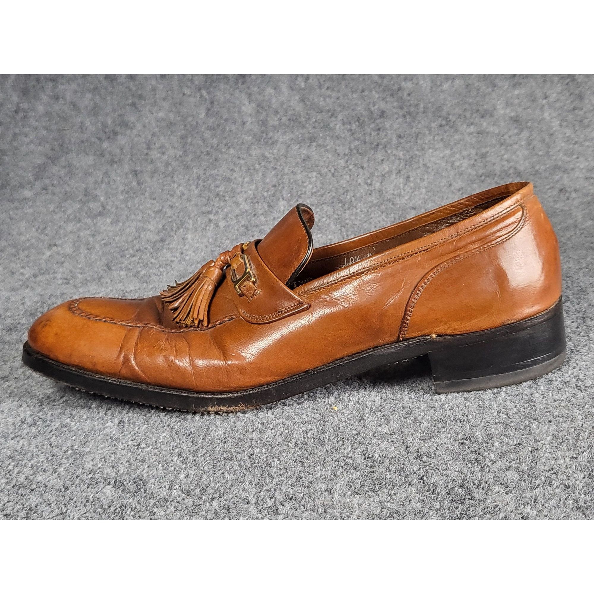 Florsheim Florsheim Imperial Quality Loafers Men Sz 10.5A Tassel Brown Size US 10.5 / EU 43-44 - 1 Thumbnail
