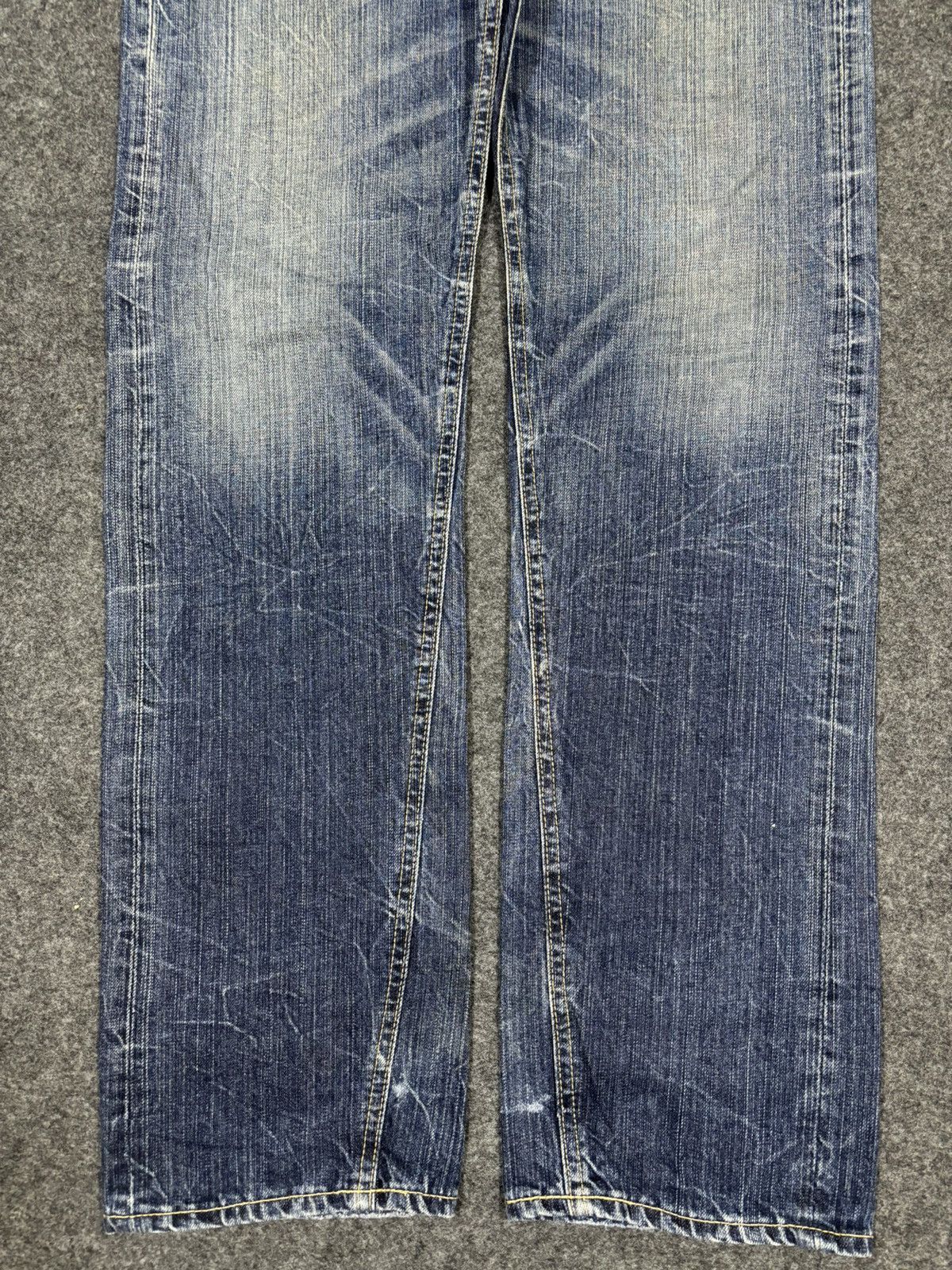 Japanese Brand 💥90s Style💥Archival DENIMCRAFT Insne Wash Style Denim F931 Size US 32 / EU 48 - 4 Thumbnail