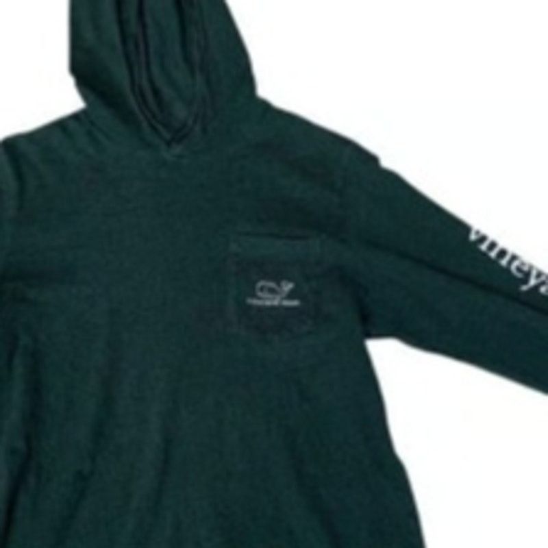 Vineyard Vines Vineyard Vines Boy's Large Hunter Green Long Sleeve Tee Size US L / EU 52-54 / 3 - 2 Thumbnail