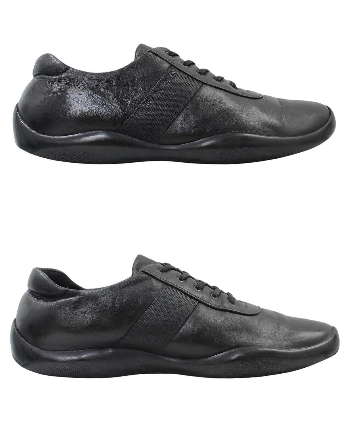 Prada SS1999 PRADA LEATHER SNEAKERS Size US 9 / EU 42 - 3 Thumbnail
