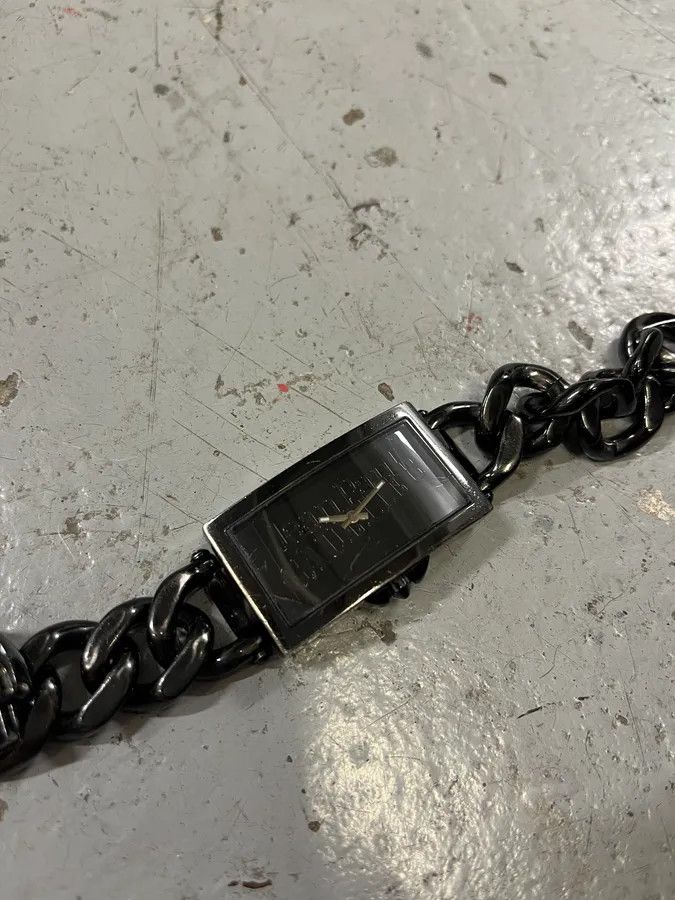 Designer × Jean Paul Gaultier × Vintage Jean Paul Gaultier Black Chain Watch Size ONE SIZE - 6 Thumbnail