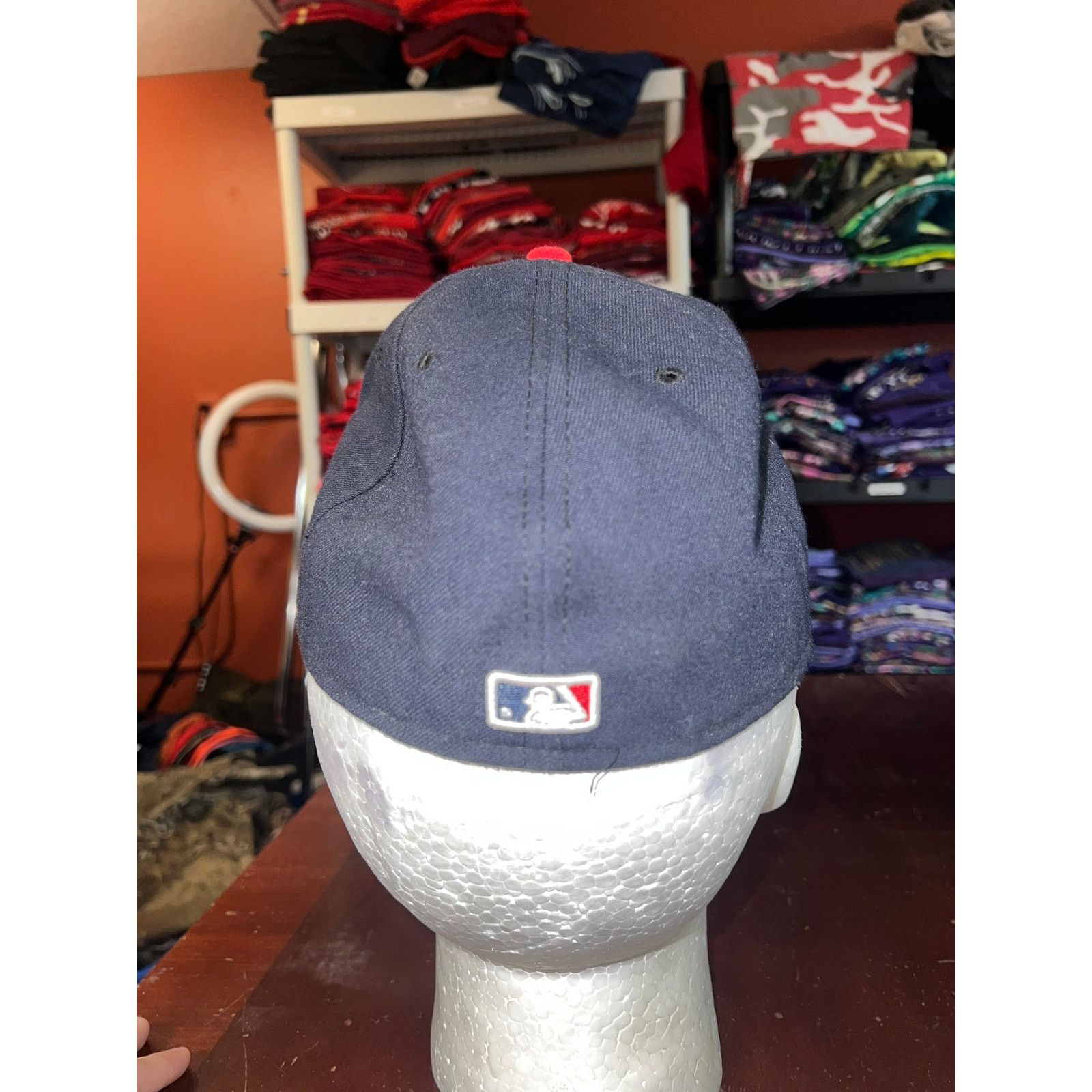 New Era Atlanta Braves 59Fifty Hat Cool Base MLB On Field Cap 7 1/2 Size ONE SIZE - 4 Thumbnail