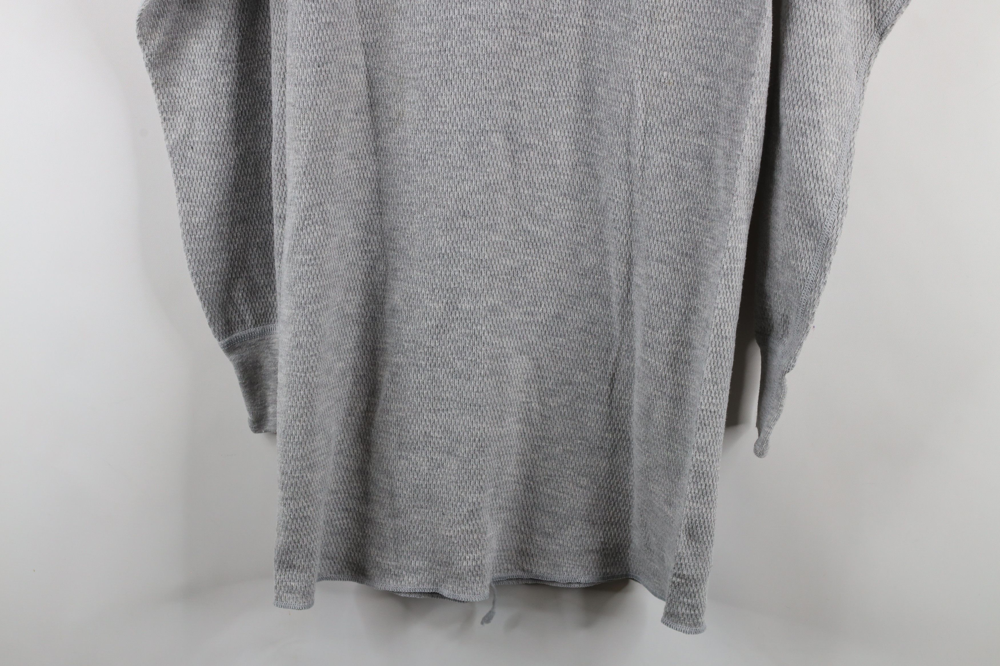 Vintage Vintage 70s Streetwear Waffle Knit Long Sleeve T-Shirt USA Size US XL / EU 56 / 4 - 12 Thumbnail