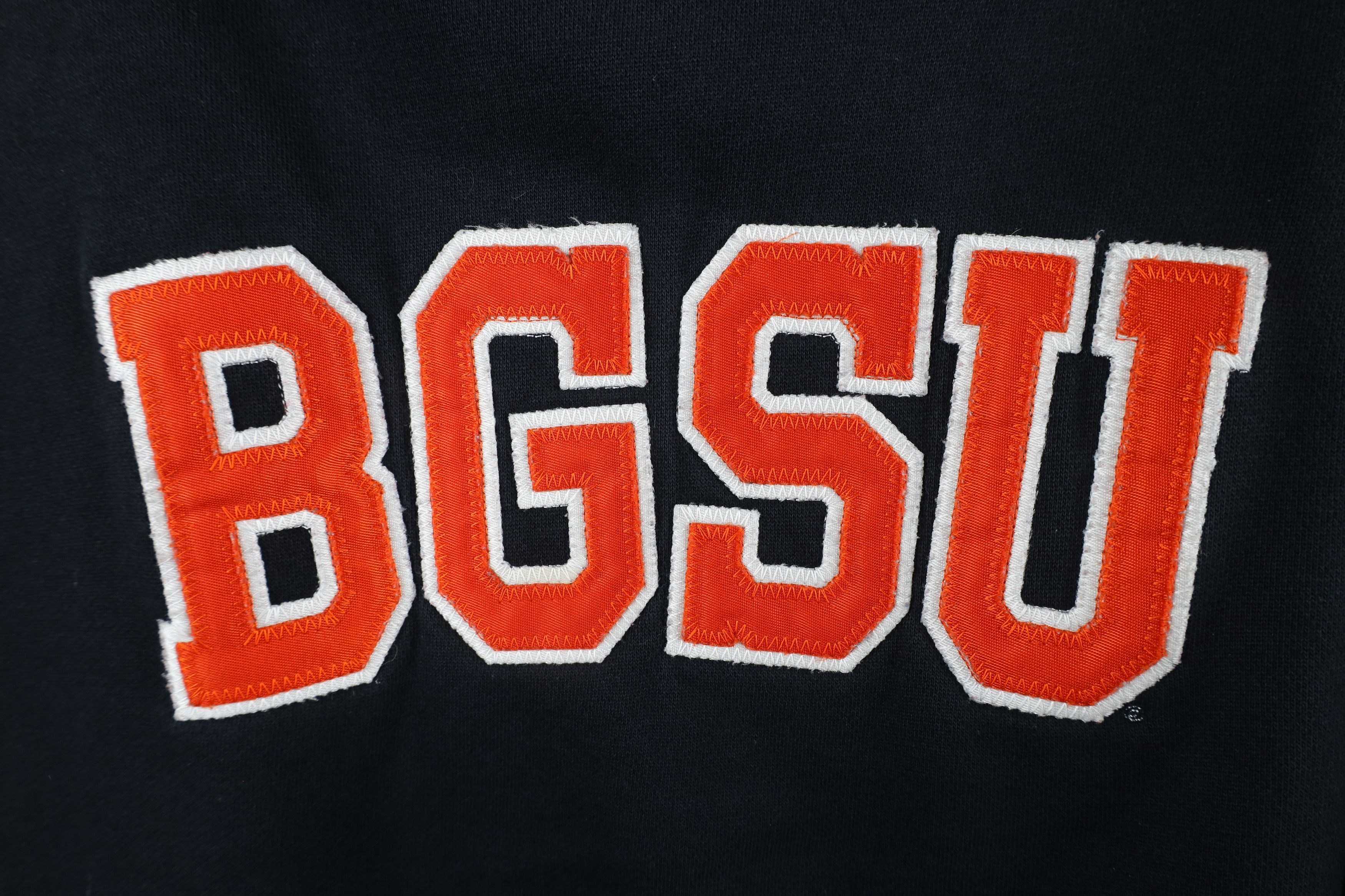 Vintage Vintage 90s Bowling Green State University Hoodie Sweatshirt Size US M / EU 48-50 / 2 - 5 Thumbnail