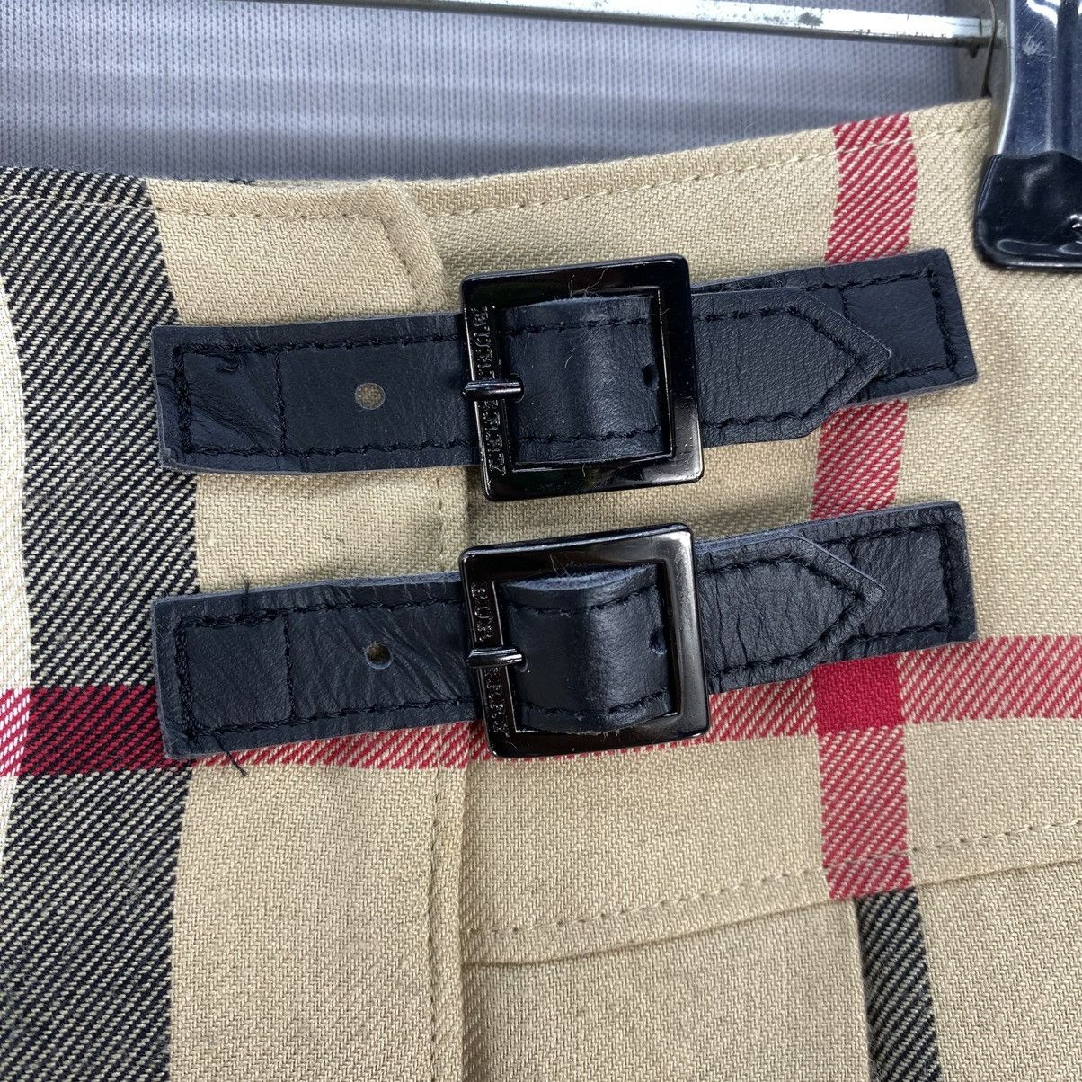 Burberry Burberry London Nova Check Pleated Mini Skirt Size 23" - 7 Thumbnail