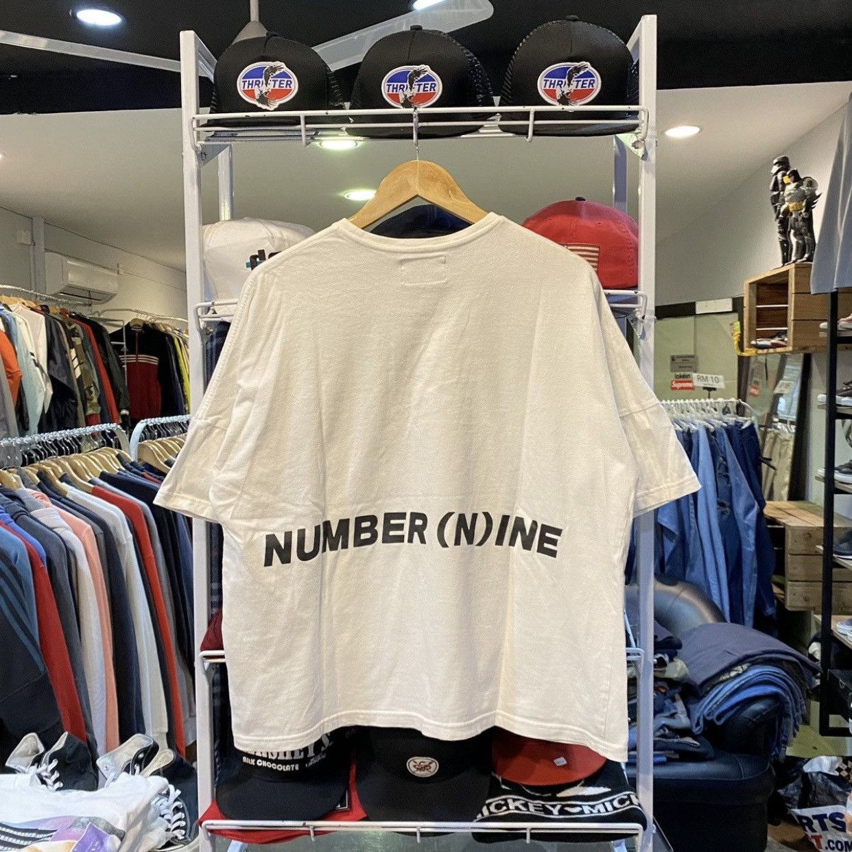 Number (N)ine Number (N)ine Oversize Spell Out T-Shirt Size US S / EU 44-46 / 1 - 1 Thumbnail