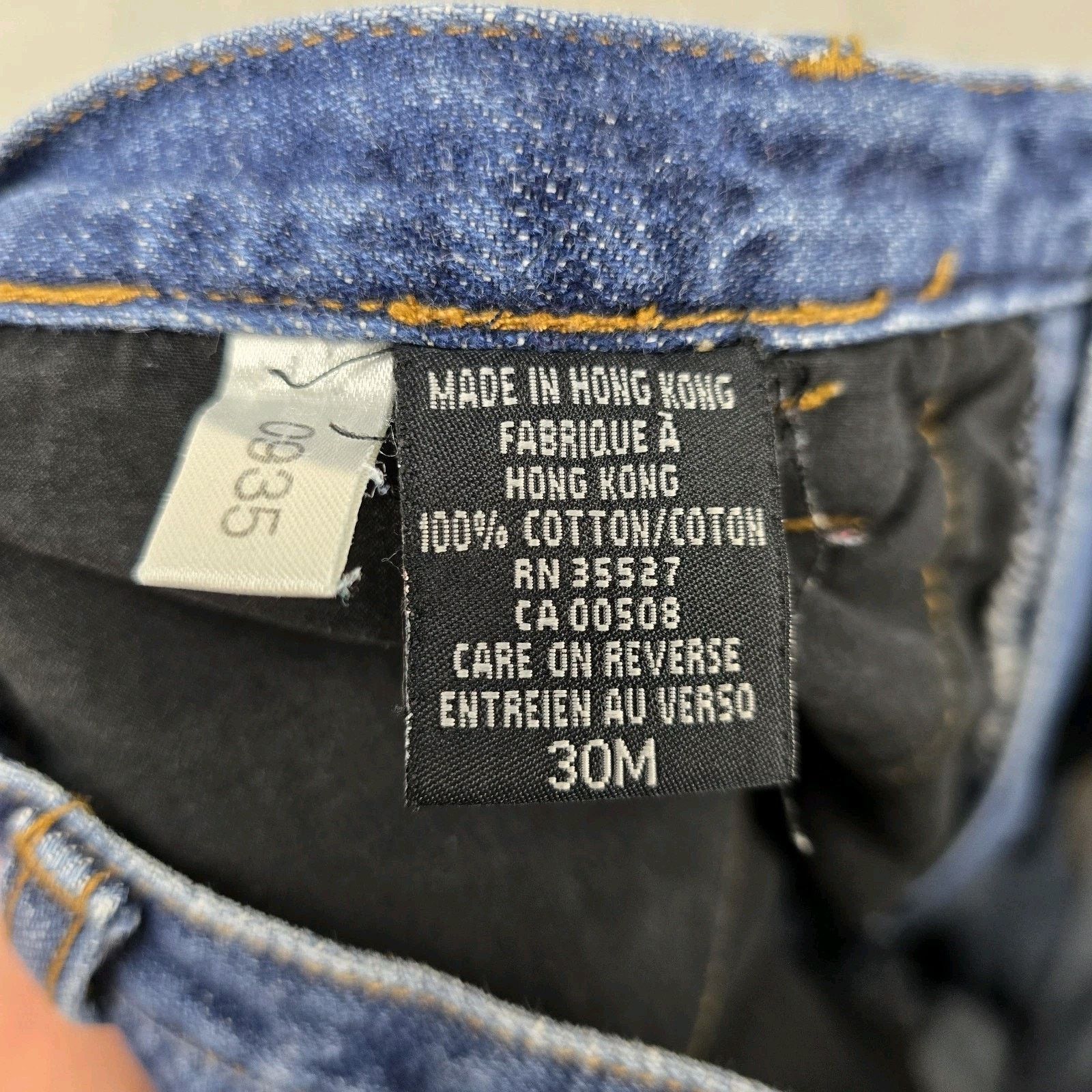 Marithe + Francois Girbaud Vintage Girbaud Marithe Francois Jeans Women 30m Fits 32x27 Size 30" / US 8 / IT 44 - 6 Thumbnail