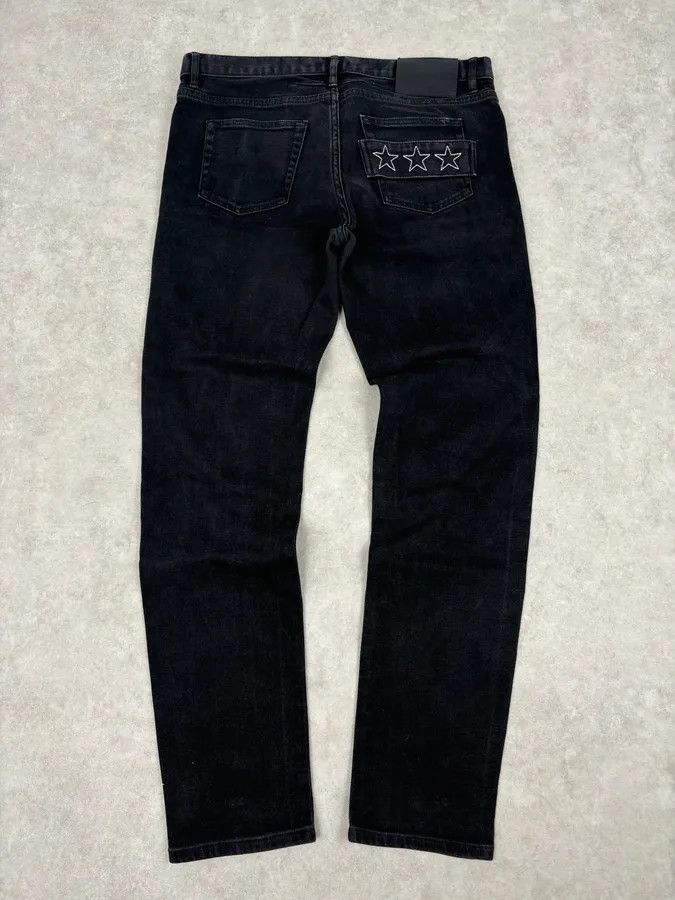 Givenchy SS2017 Givenchy Black Denim Three-Star Jeans by Riccardo Tisci Size 26" / US 2 / IT 38 - 6 Thumbnail