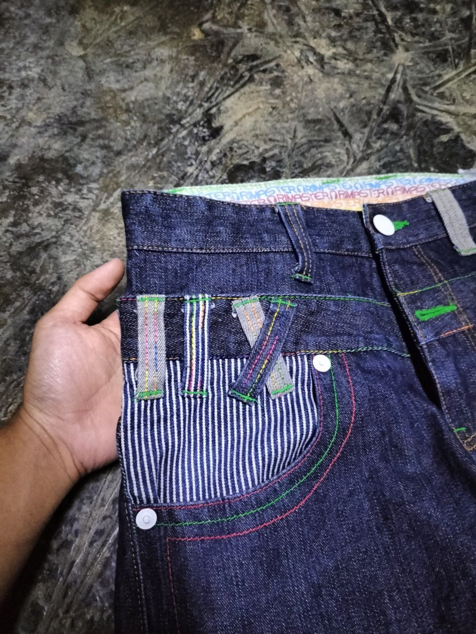 If Six Was Nine × Japanese Brand RIMASTER double waist jeans japanese brand Size US 30 / EU 46 - 5 Thumbnail
