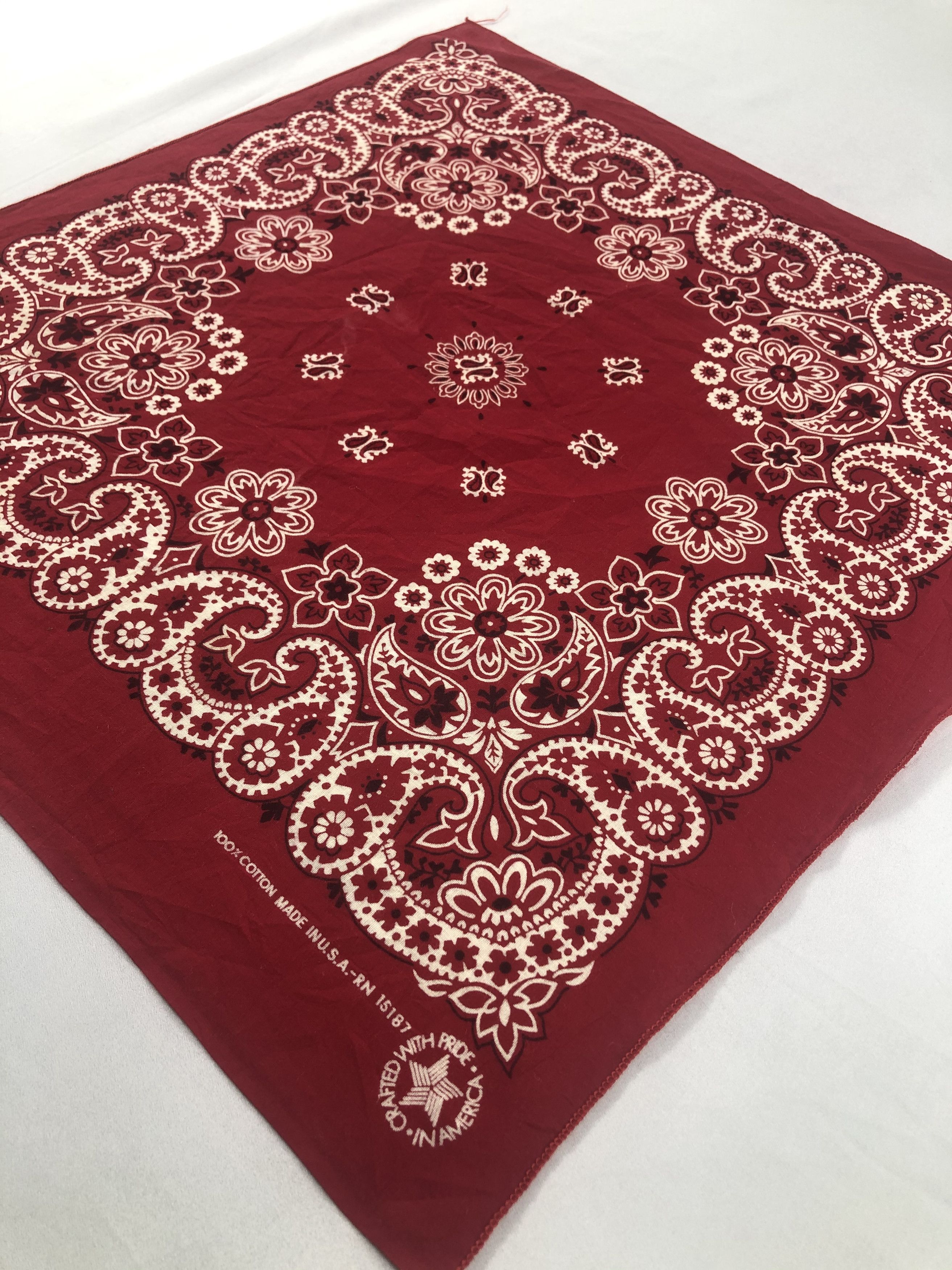 Vintage Vintage Paislee Handkerchief / Bandana / Neckerchief Size ONE SIZE - 4 Thumbnail