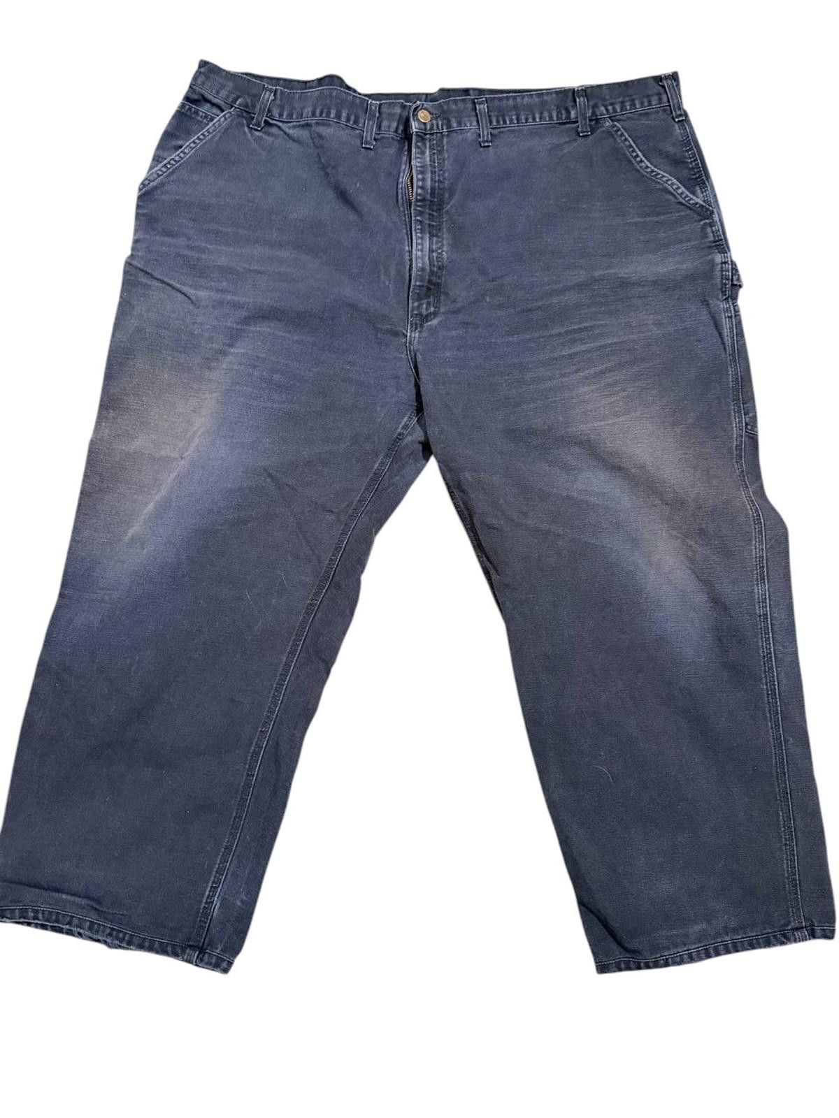 Carhartt Vintage Carhartt Carpenter Pants — Black/Charcoal 52×32 Size US 44 / EU 60 - 1 Thumbnail