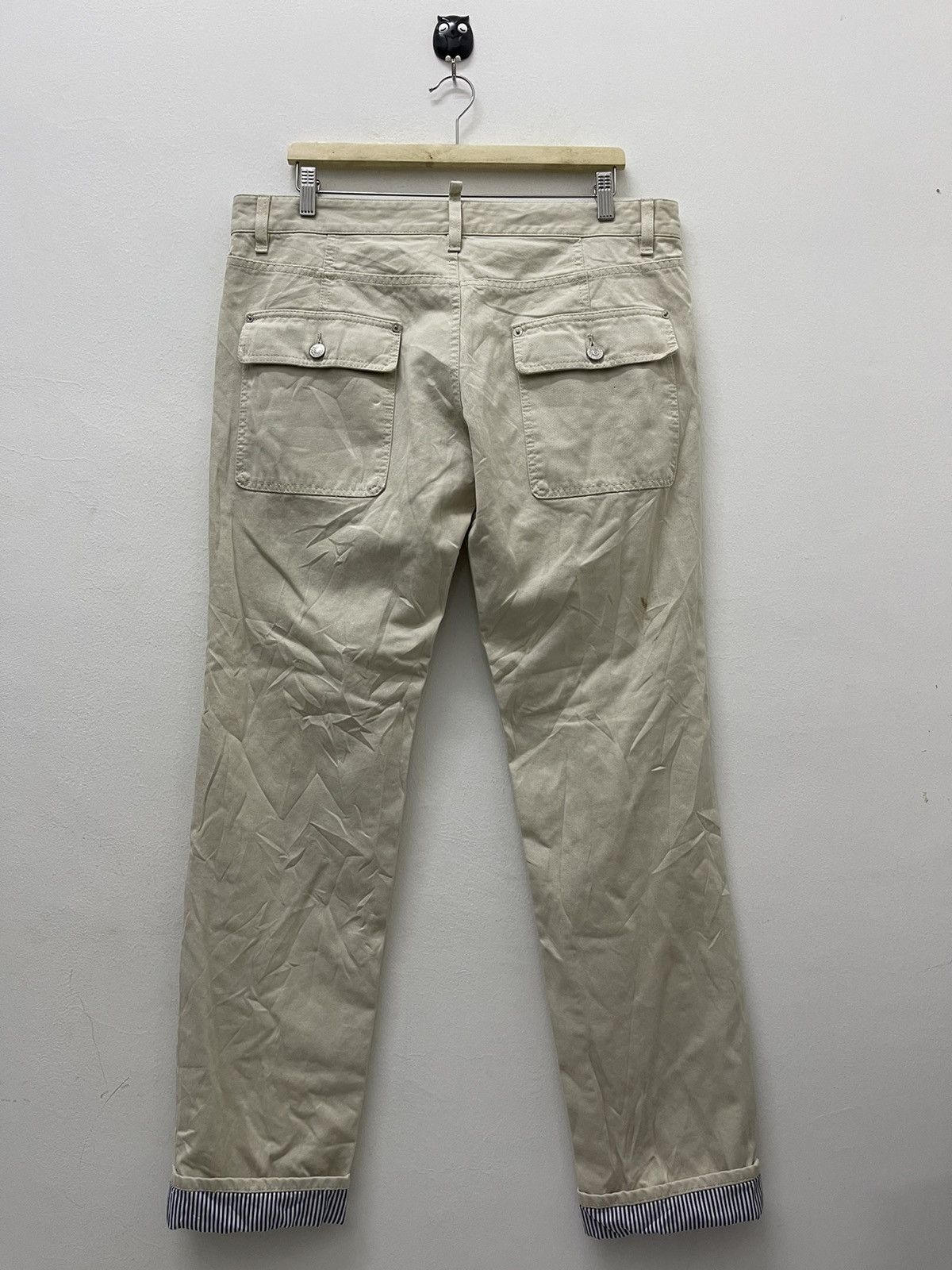 Dsquared2 Rare Vintage DSQUARED2 Made in Italy Born In Canada Pant Size US 36 / EU 52 - 1 Thumbnail
