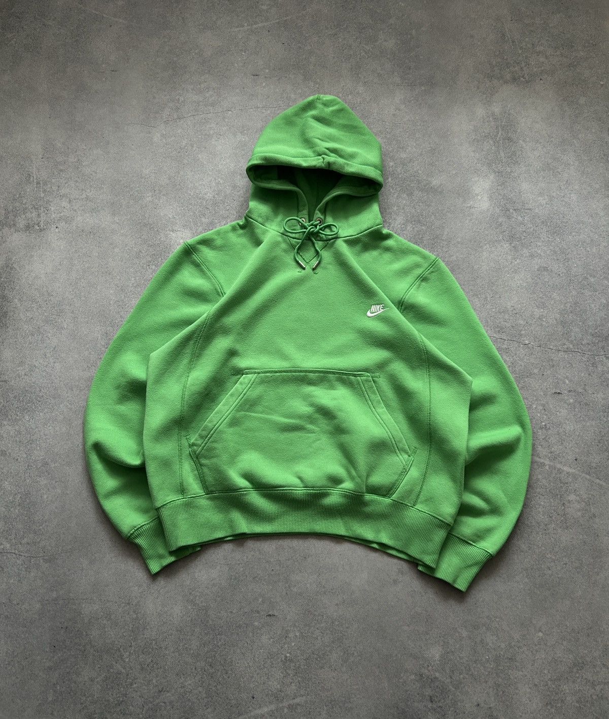 Vintage ❗️Offer me❗️Vintage Nike Lime hoodies mens Size US S / EU 44-46 / 1 - 1 Thumbnail