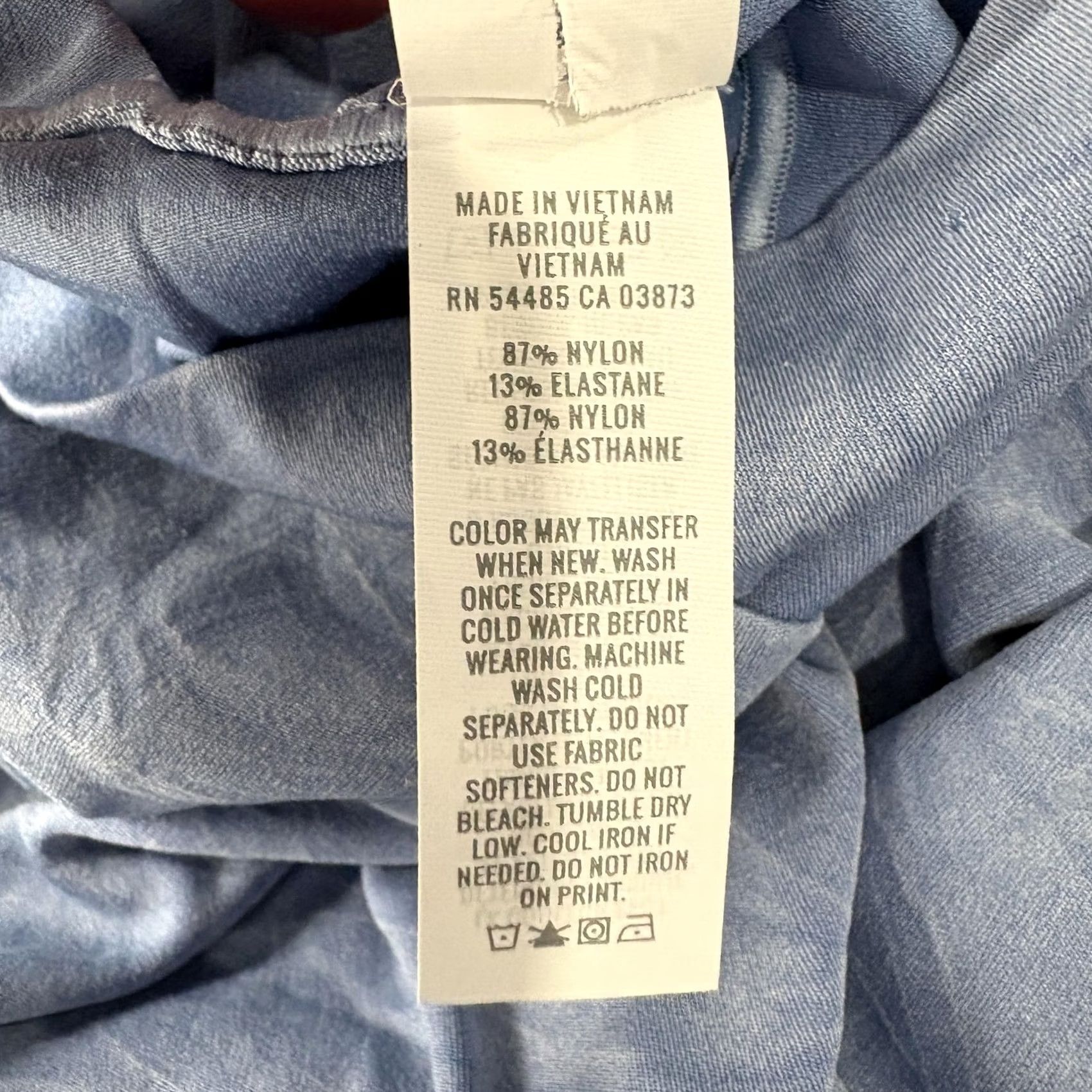 Vintage Aerie Flare Leggings Womens Small Blue Hi Rise Gym Stretch Yoga Trousers List 32in Inseam Activewear Sport Pants Size 28" / US 6 / IT 42 - 4 Thumbnail