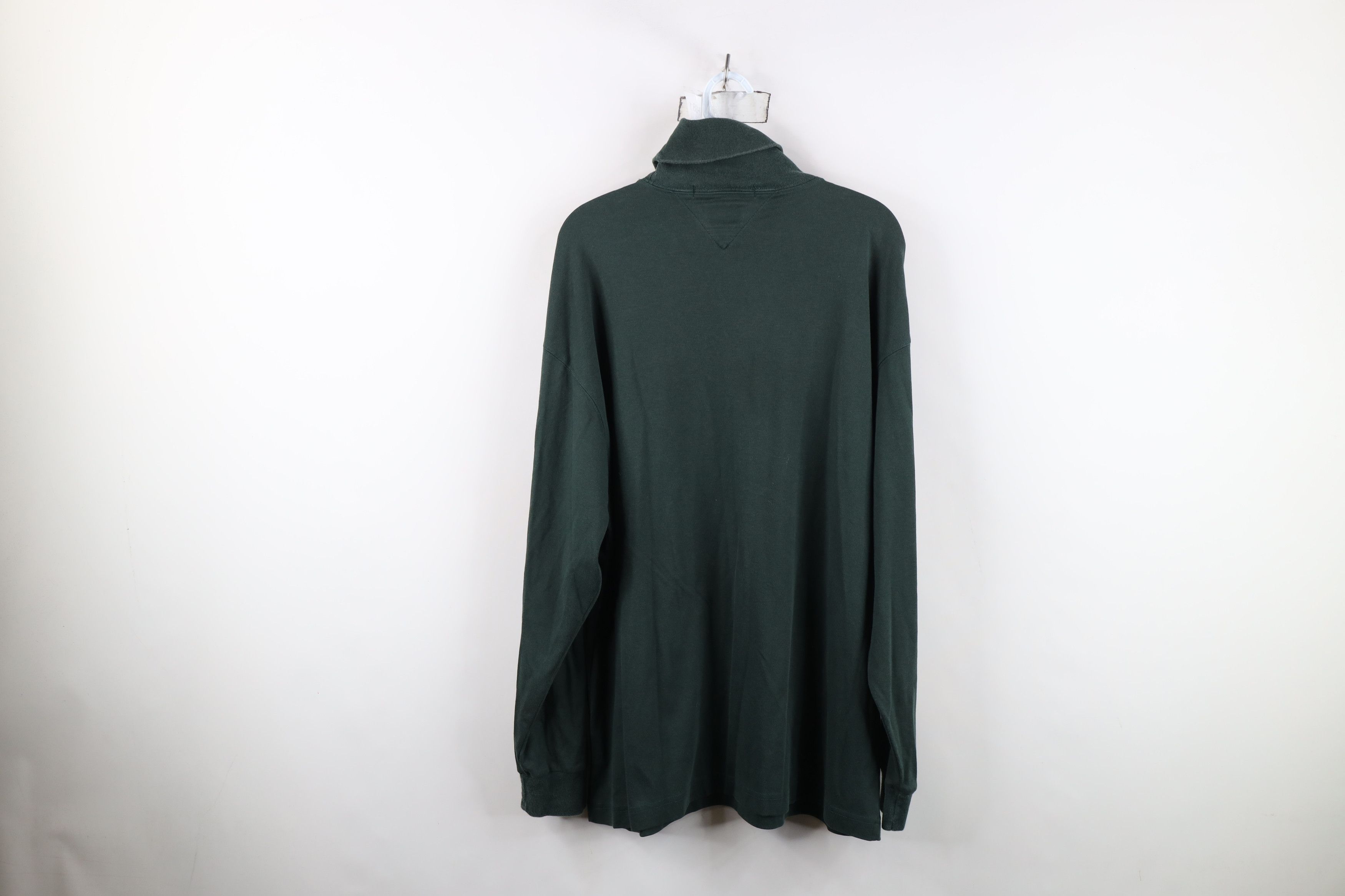 Tommy Hilfiger Vintage 90s Tommy Hilfiger Long Sleeve Turtleneck T-Shirt Size US XL / EU 56 / 4 - 10 Thumbnail