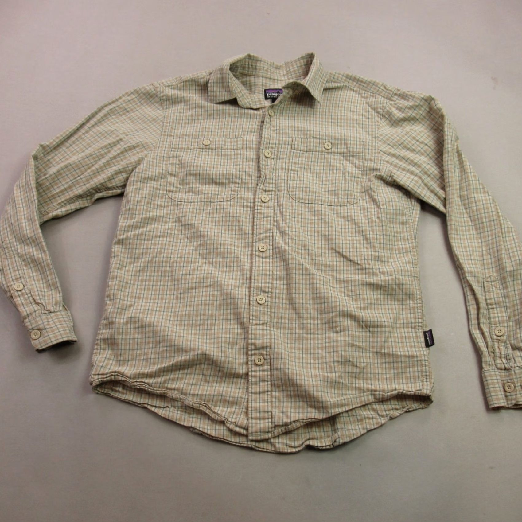 Patagonia Patagonia Shirt Mens Small Long Sleeve Button Up Pockets Plaid Outdoors Size US S / EU 44-46 / 1 - 2 Thumbnail