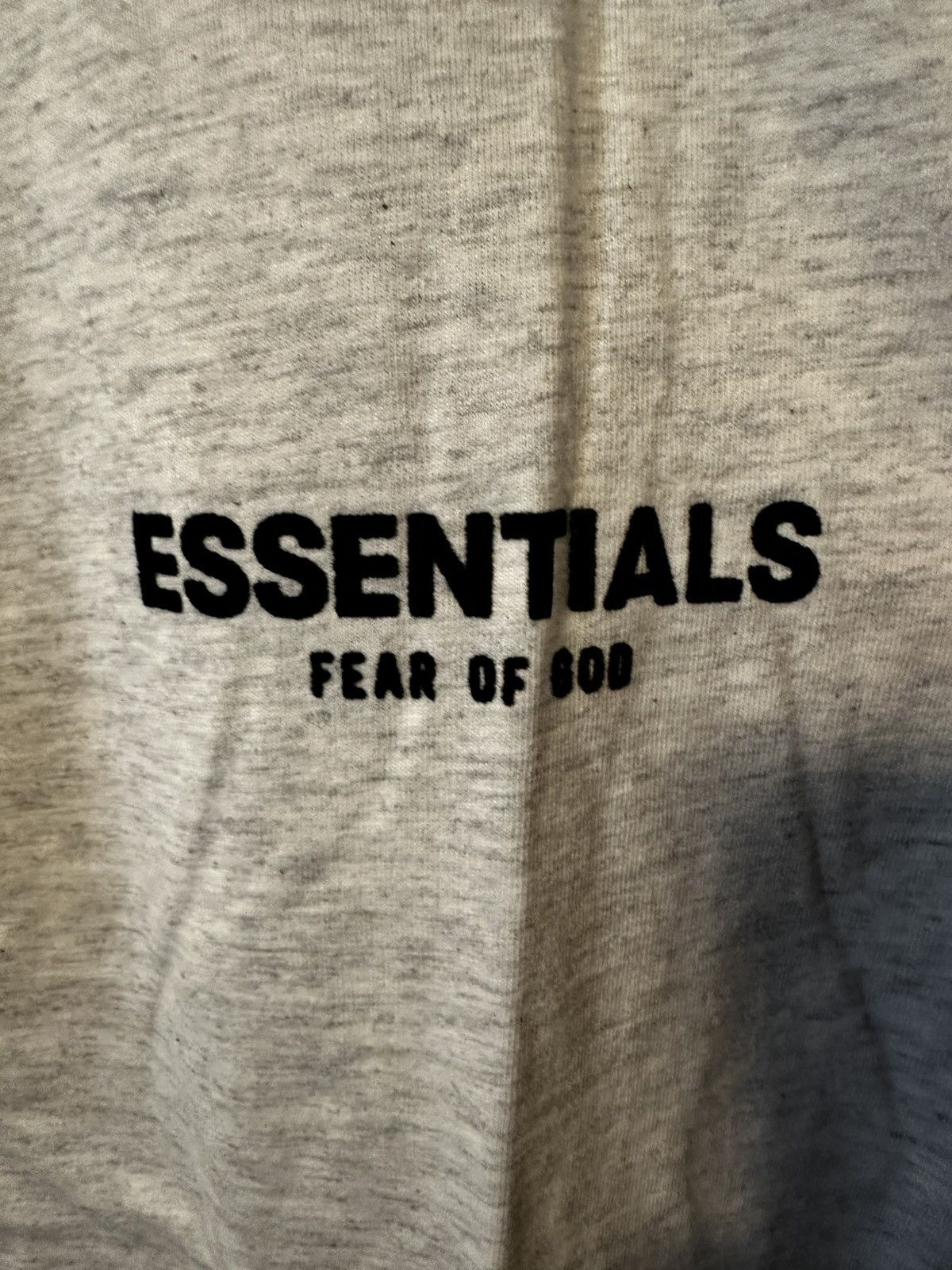 Essentials X FOG Light Oatmeal Tee Brand New