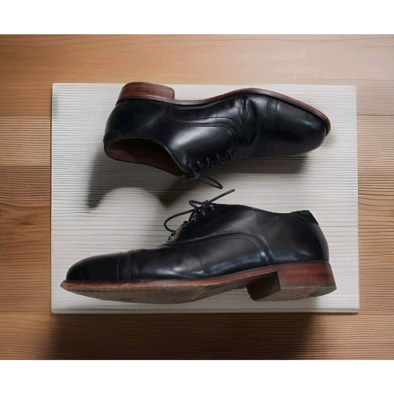 Florsheim Florsheim Duckie Brown Leather Oxford Black Shoe's Size 8D Size US 8 / EU 41 - 5 Thumbnail