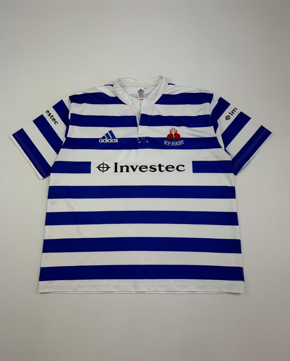 Vintage 2002 Vintage Adidas Maillot Western Province Rugby Jersey Size US XL / EU 56 / 4 - 1 Thumbnail