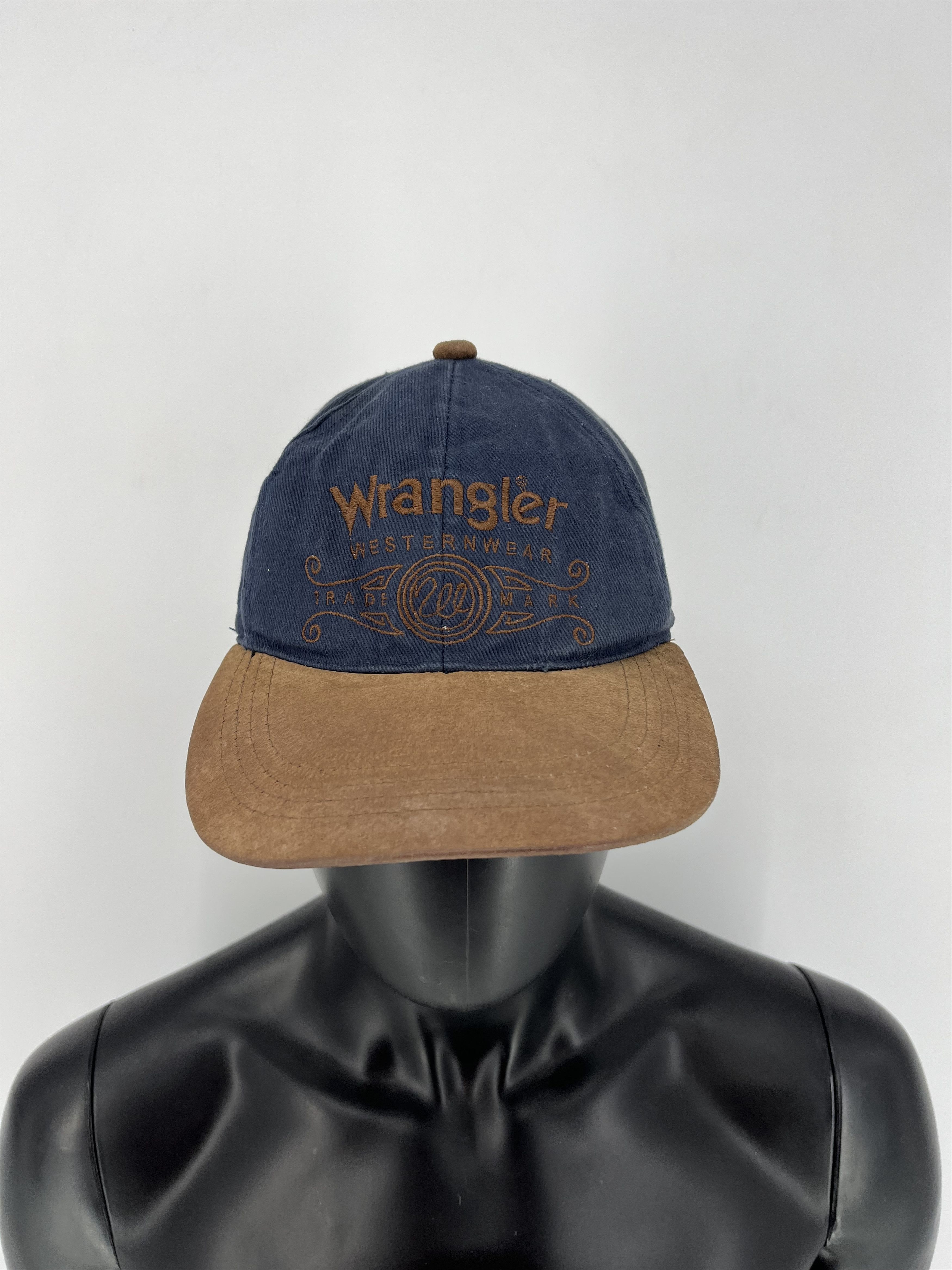 Vintage × Wrangler Vintage Wrangler Spellout Snapback Hat Streetwear Style Size ONE SIZE - 1 Thumbnail
