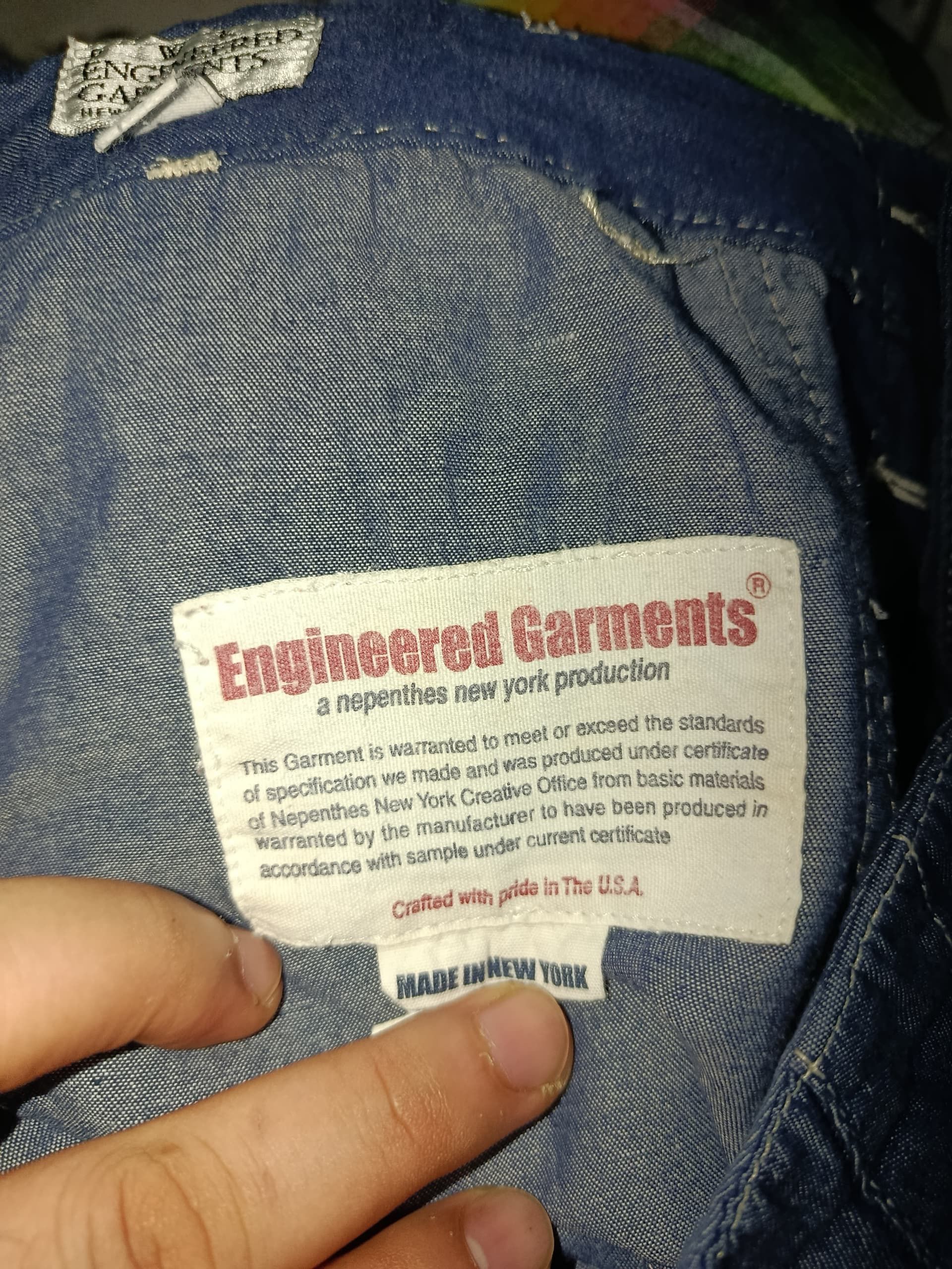 Engineered Garments ENGINEERED GARMENTS SOFT DENIM Size US 30 / EU 46 - 9 Thumbnail