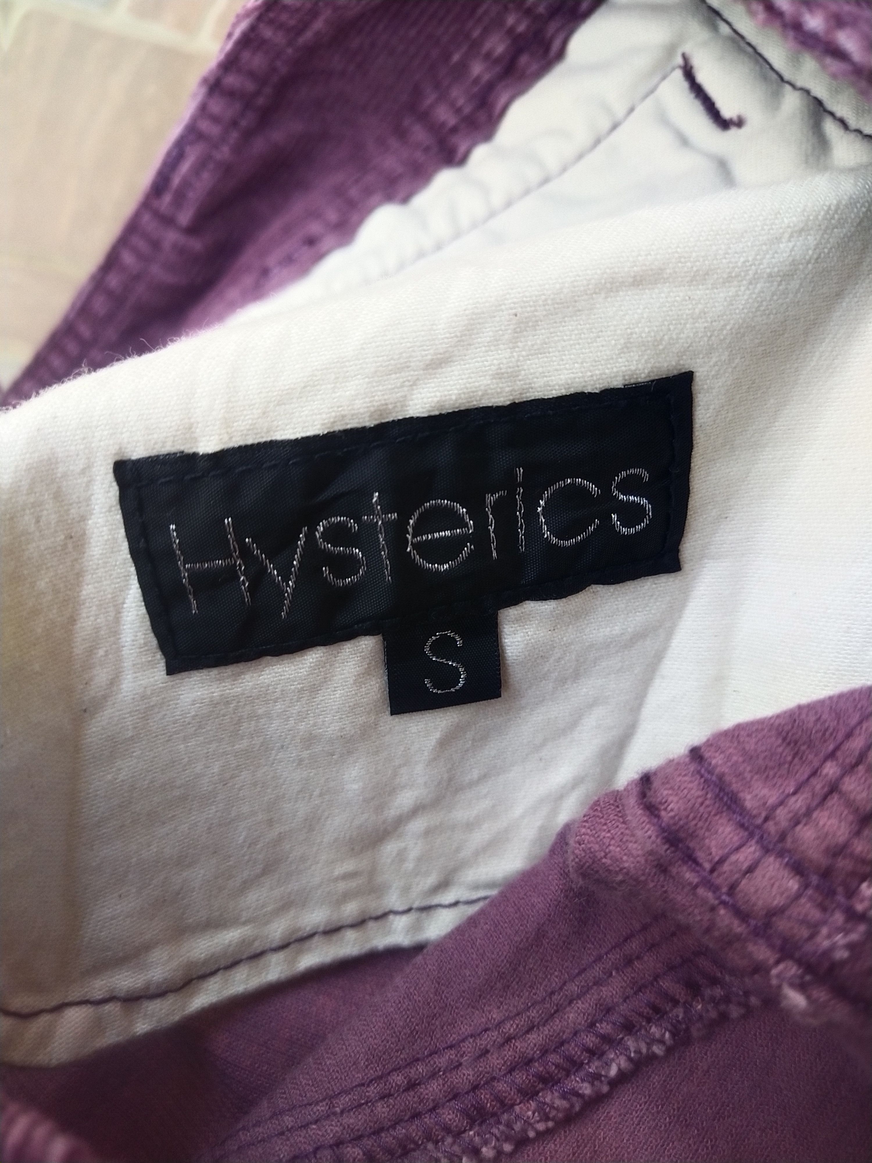 Hysteric Glamour Hysteric Glamour Purple Corduroy Skirt Made in Japan Size 27" / US 4 / IT 40 - 6 Thumbnail