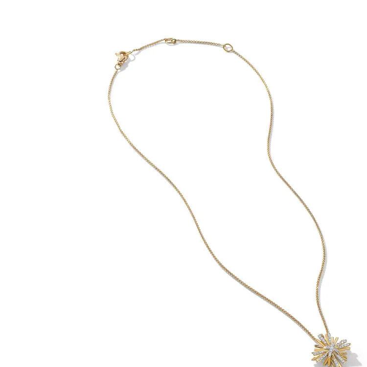 David Yurman o1w1db10426 N17079D Size: 7 /Necklace in 18K in Golden Size ONE SIZE - 2 Thumbnail
