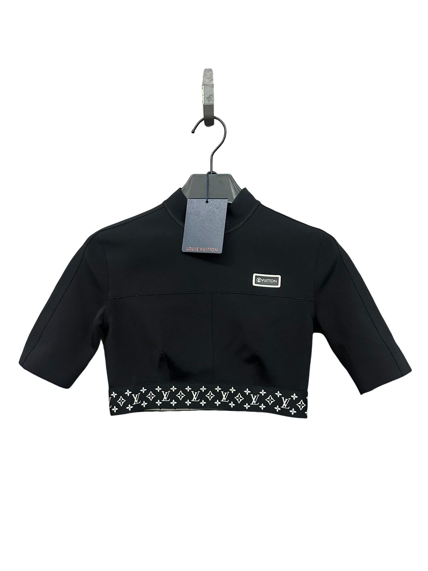 Louis Vuitton Louis Vuitton Monogram Hem Crop Top Size 34 Size XS / US 0-2 / IT 36-38 - 1 Thumbnail