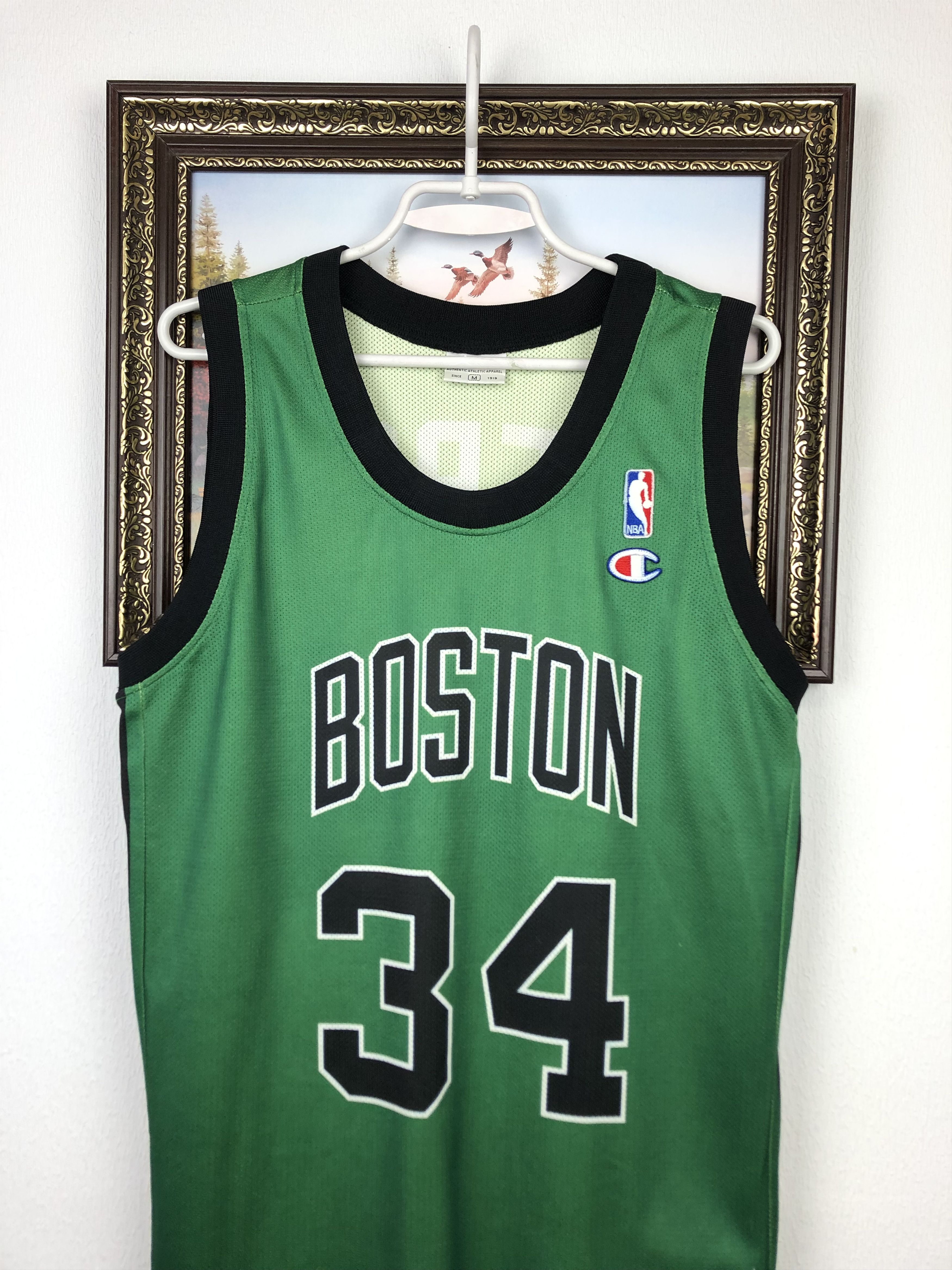 Vintage Champion Boston Celtics Jersey Paul Pierce NBA Shirt