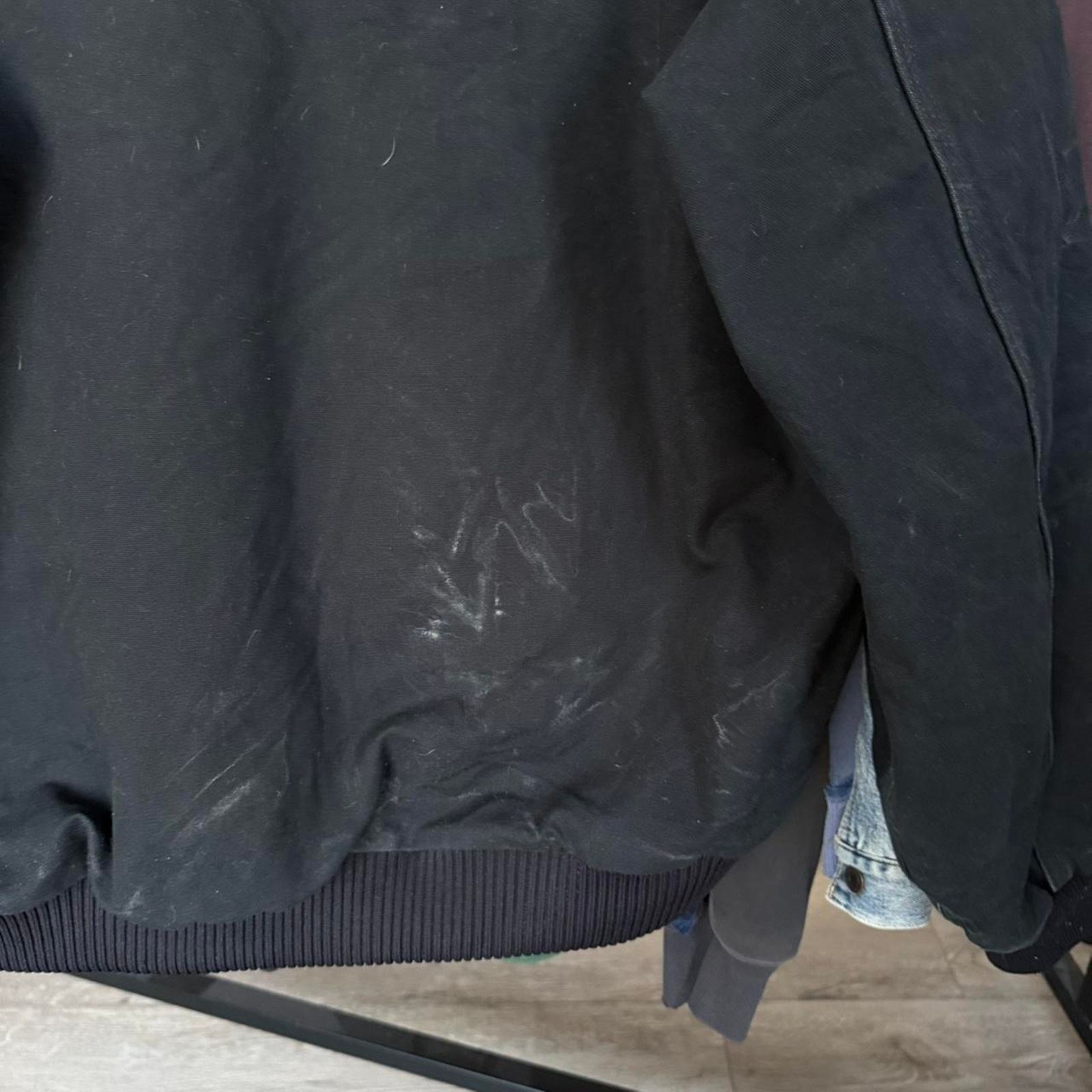 Carhartt Vintage 2005 Carhartt J130 Hooded Jacket Black Great Wear Size US XXL / EU 58 / 5 - 8 Thumbnail