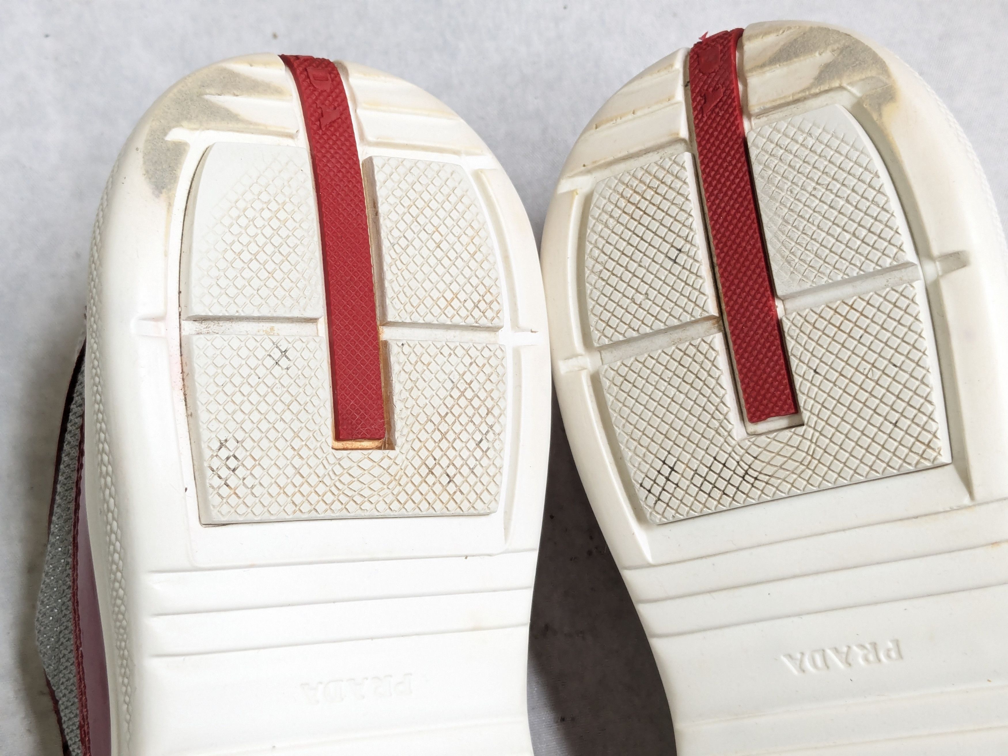 Prada Prada America's Cup Sneakers Red Patent Leather 10 Low Tops Size US 10 / EU 43 - 16 Thumbnail