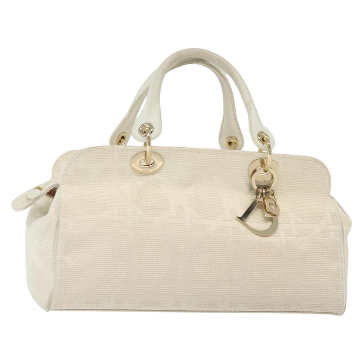 Dior Christian Dior Cannage Handbag Canvas Size ONE SIZE - 1 Thumbnail