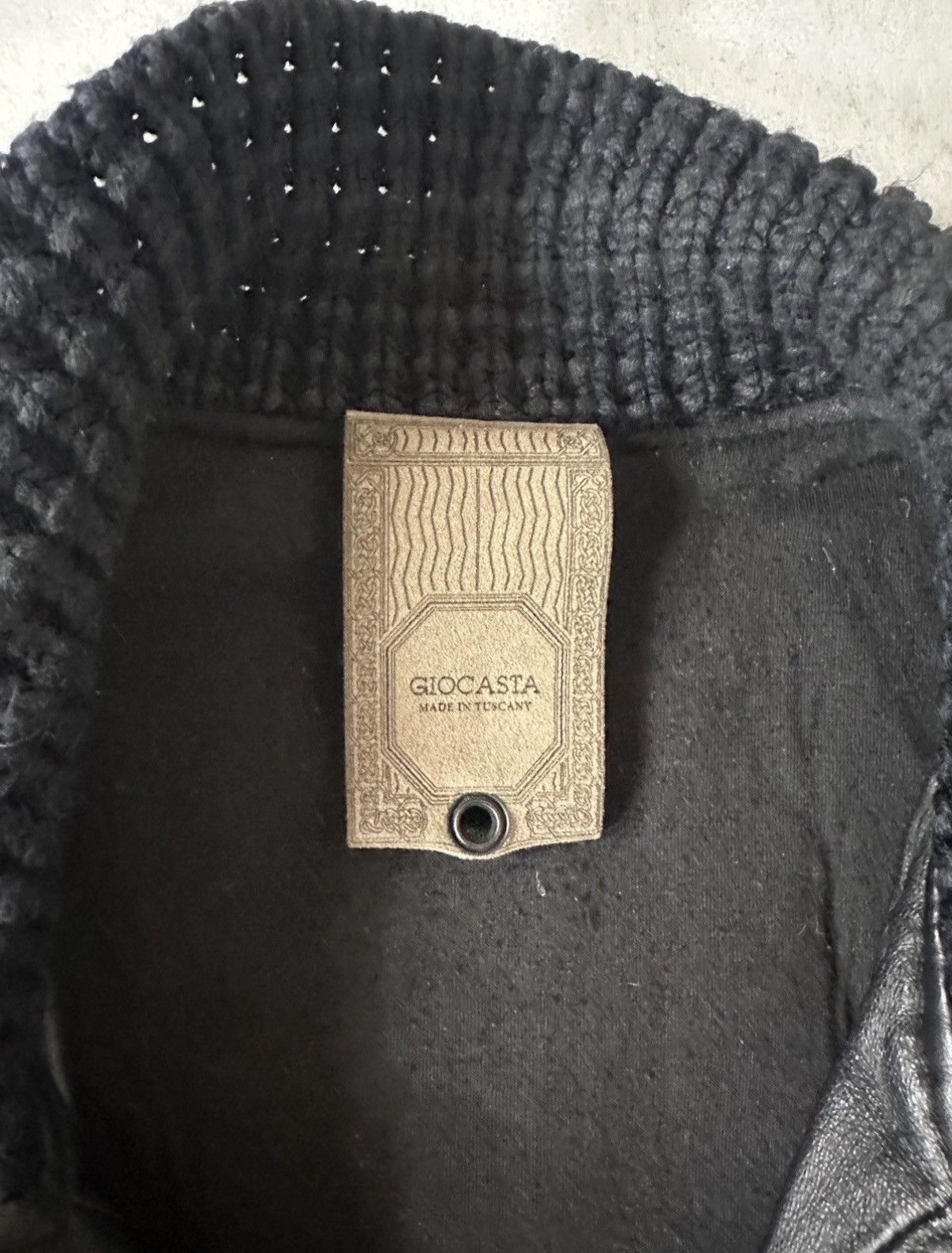 Other Giocasta Black leather jacket Size US L / EU 52-54 / 3 - 3 Thumbnail