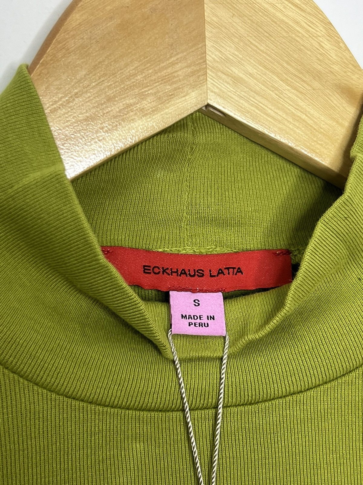 Eckhaus Latta ECKHAUS LATTA LAPPED BABY TURTLENECK WITH TAGS Size S / US 4 / IT 40 - 5 Thumbnail