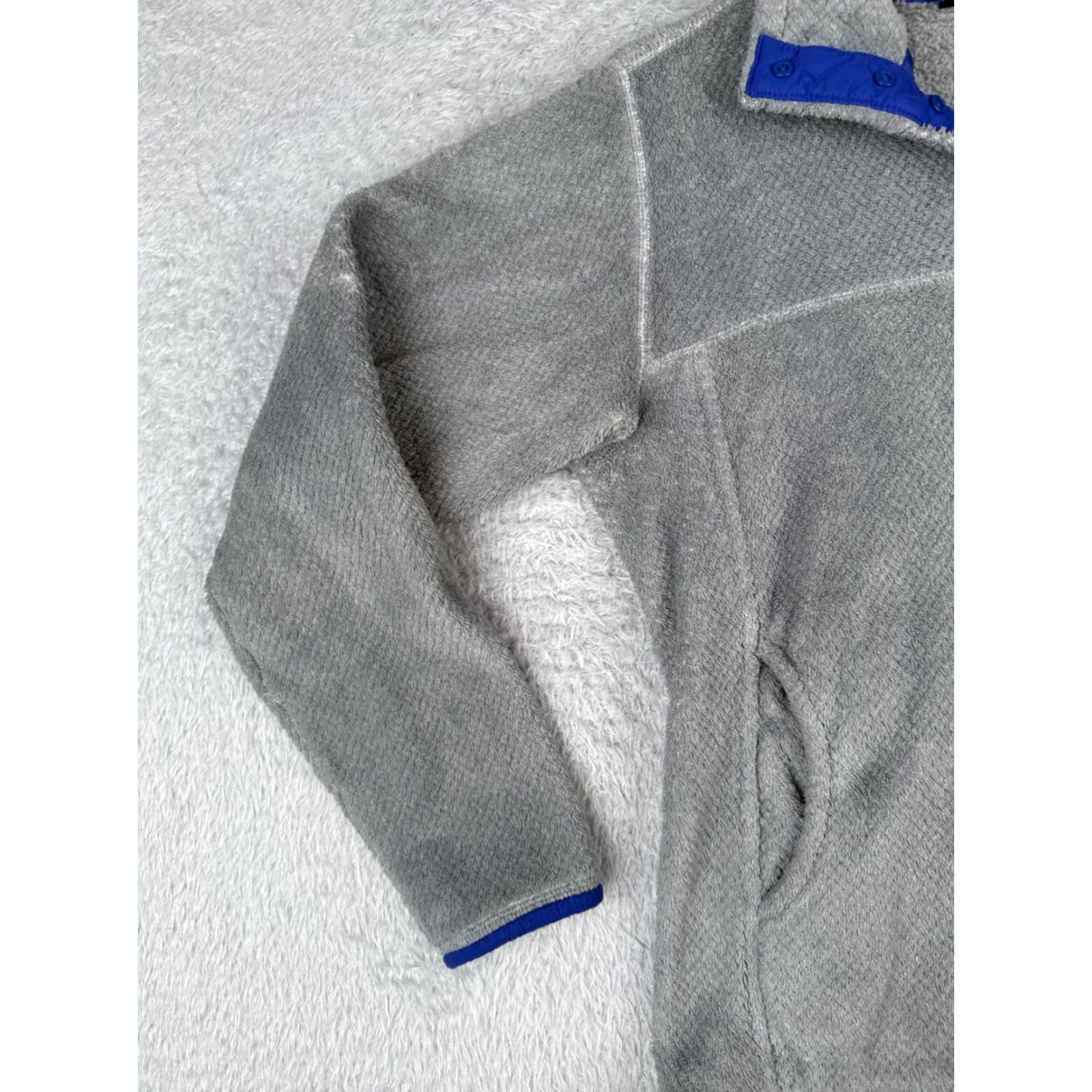 Patagonia Patagonia Sweatshirt Womens Medium Gray Re-Tool Snap-T Pullover Mock Neck Fleece Size M / US 6-8 / IT 42-44 - 3 Thumbnail
