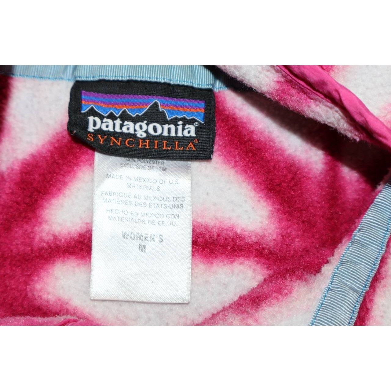 Patagonia Patagonia Synchilla Snap T Fleece Pullover Womens Red Size M / US 6-8 / IT 42-44 - 4 Thumbnail